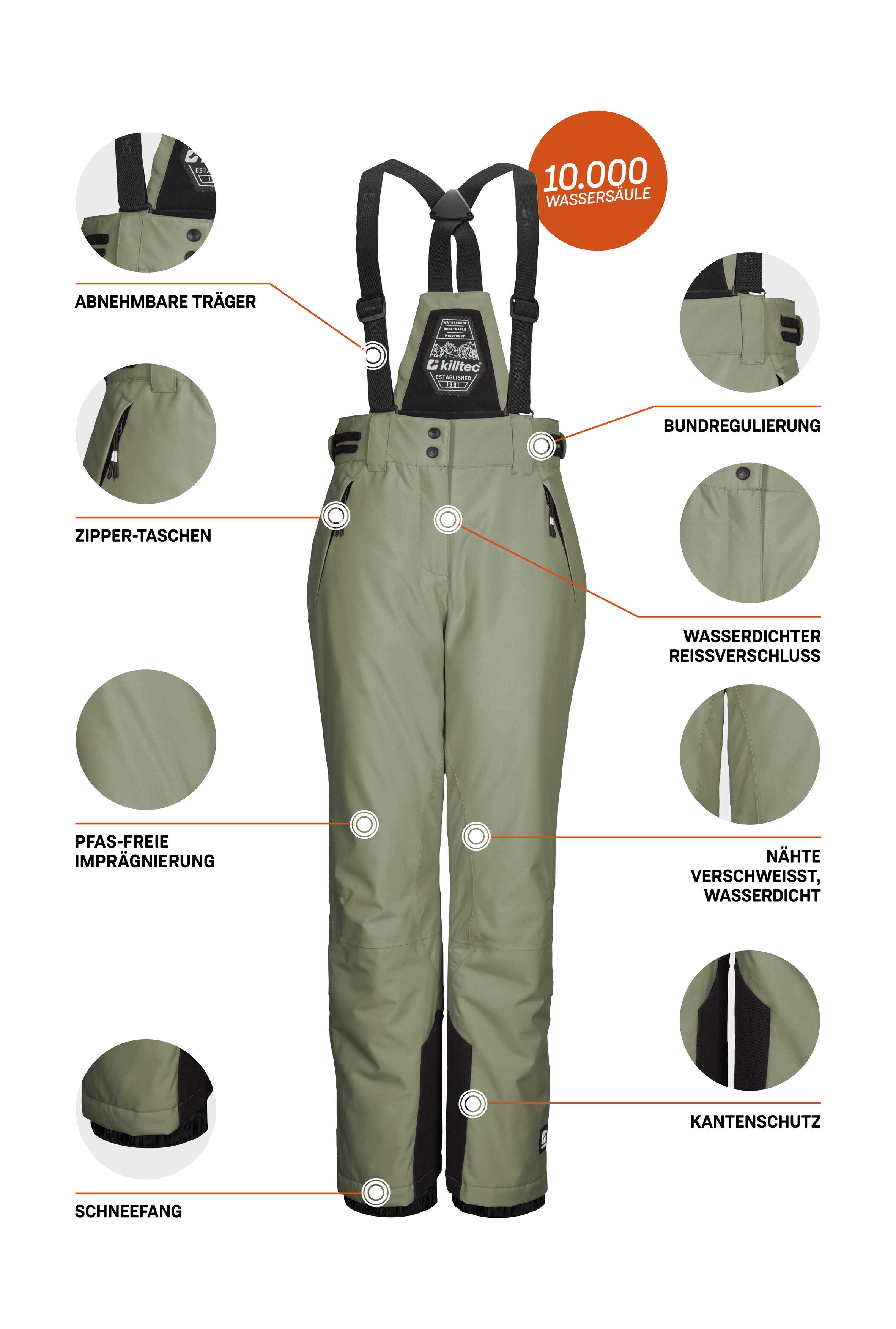 Killtec Skibroek KSW 213 GRLS SKI PNTS