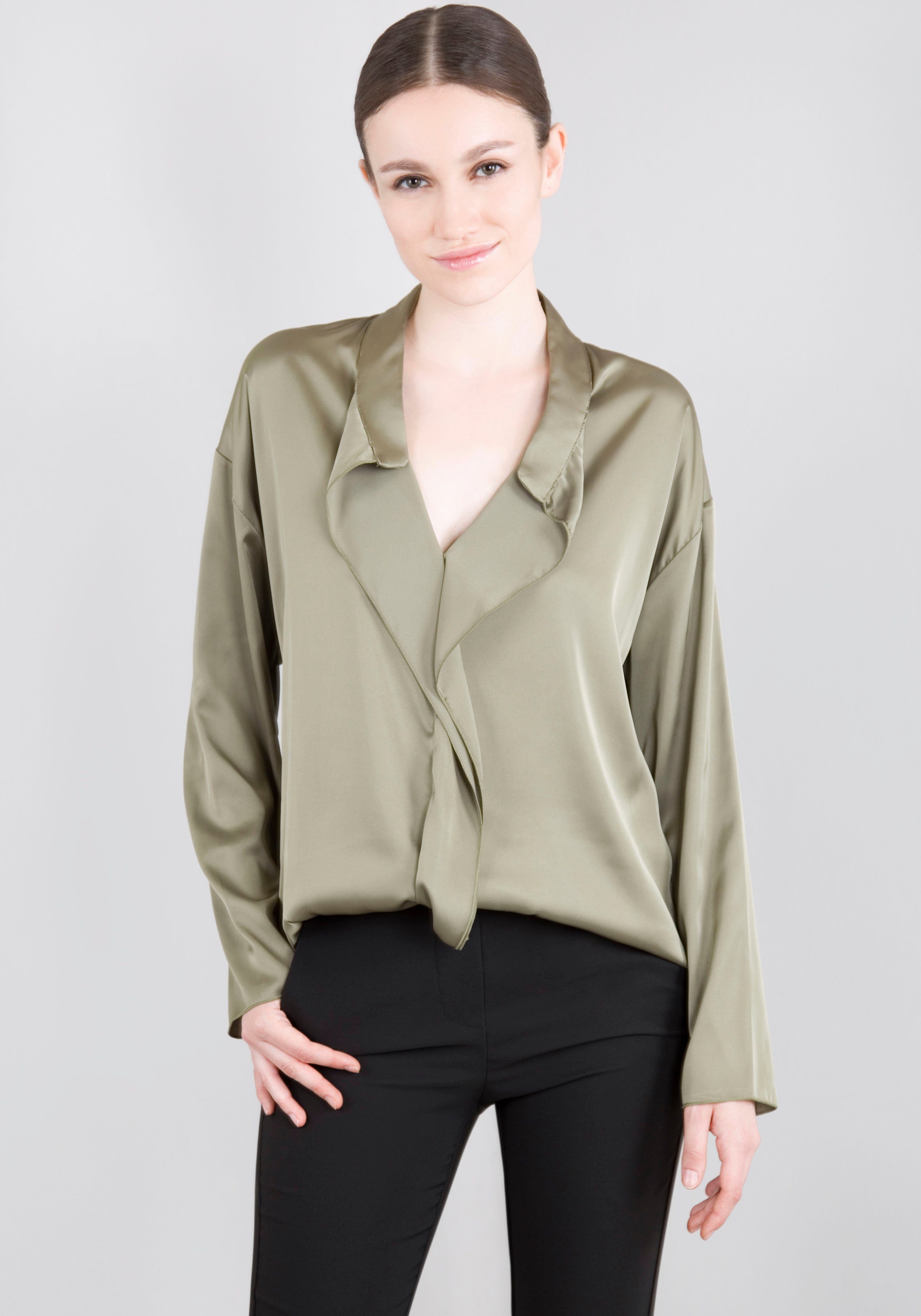 IMPERIAL Blouse met lange mouwen