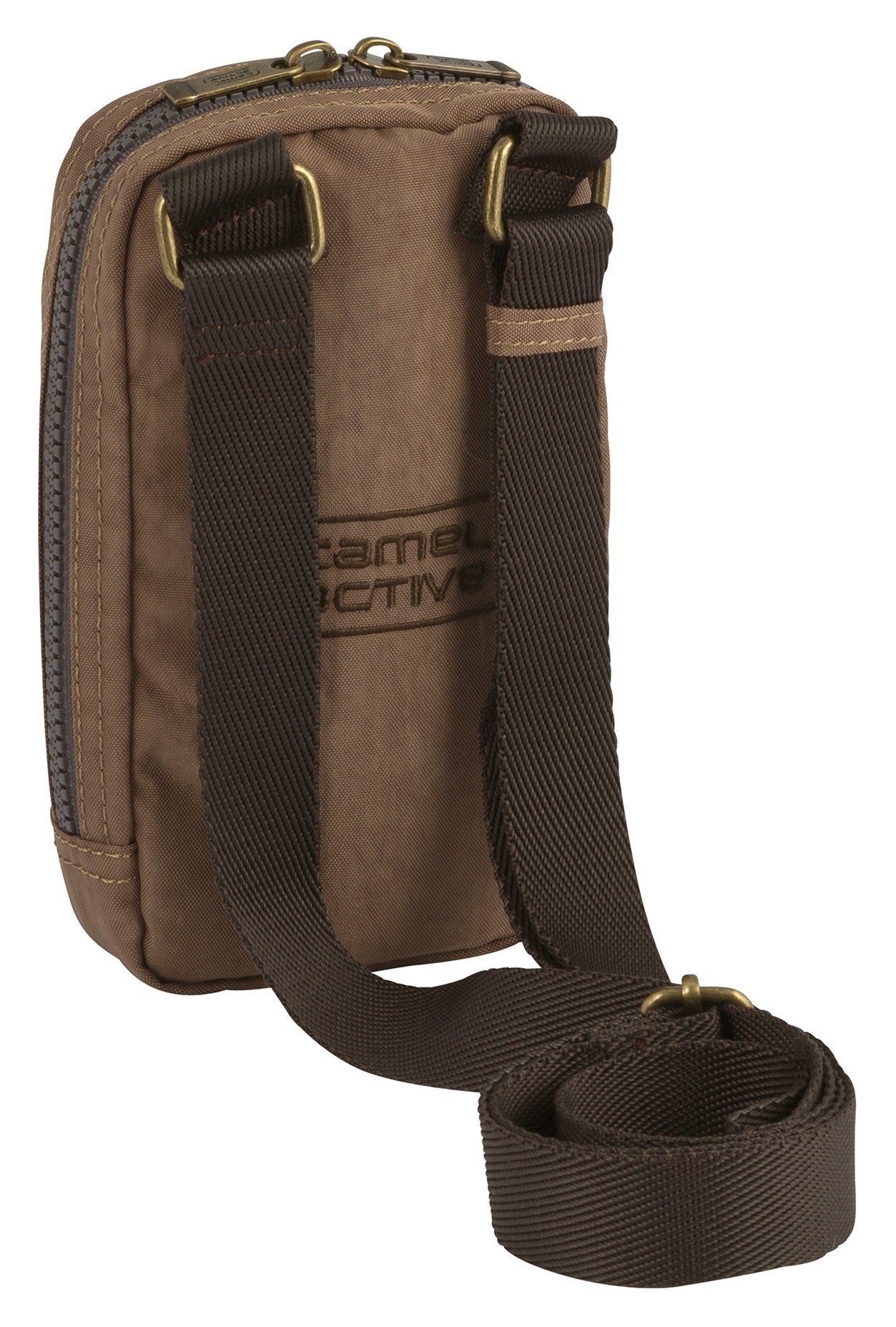 camel active Schoudertas Journey van licht robuust nylon, functioneel perfect voor alle levensomstandigheden