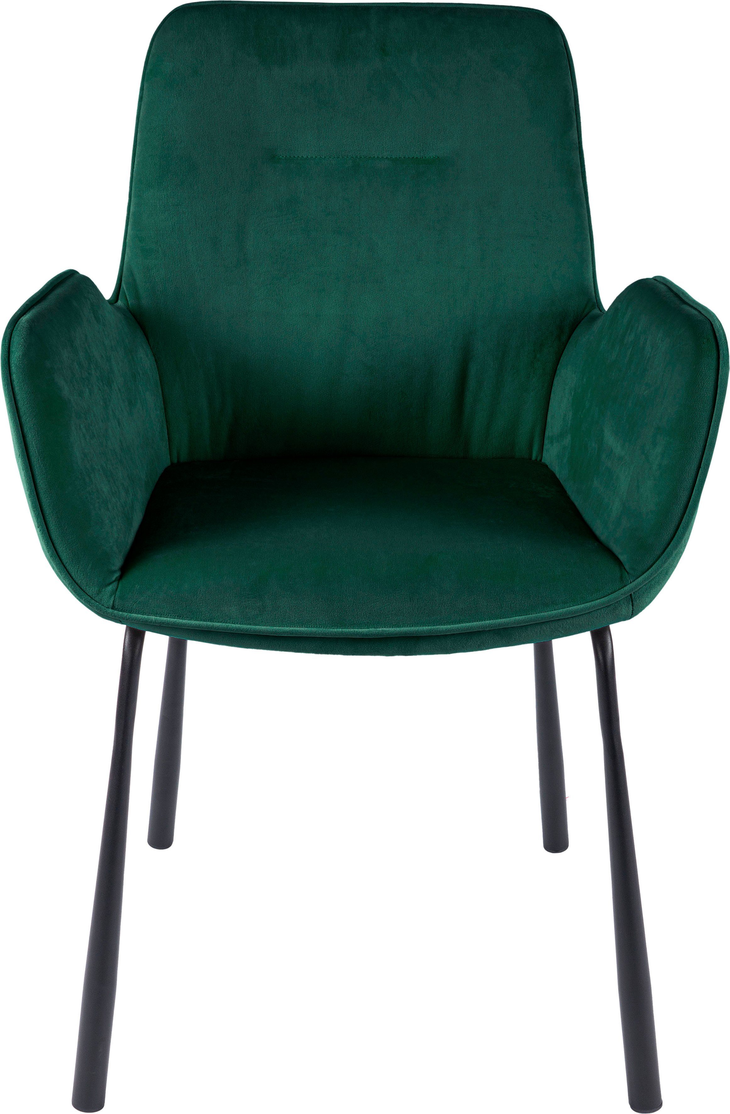 Kayoom Stoel Eliot 125, retro-stoel, elegant ontwerp in eenvoudige uitvoering (1 stuk)