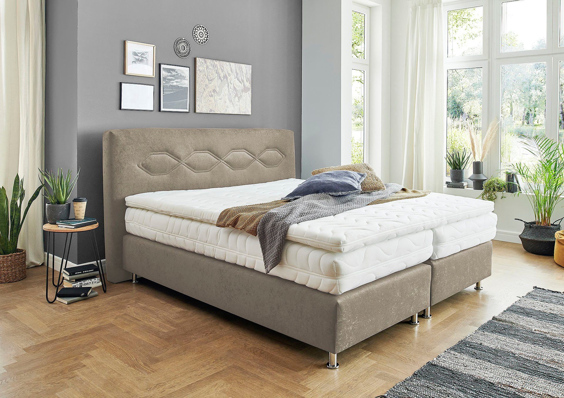 Westfalia Polsterbetten Boxspring naar keuze met topmatras