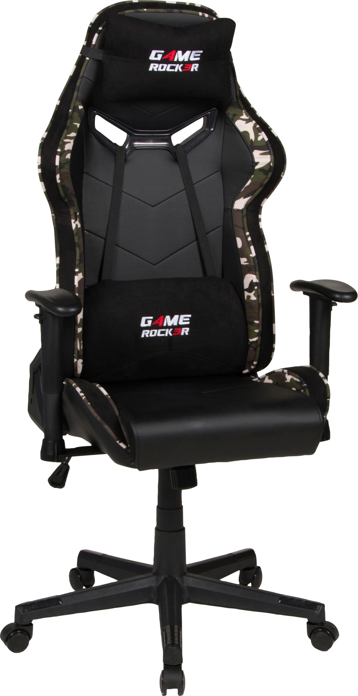 Duo Collection Bureaustoel Game-Rocker G-30 Gaming Chair in camouflage look