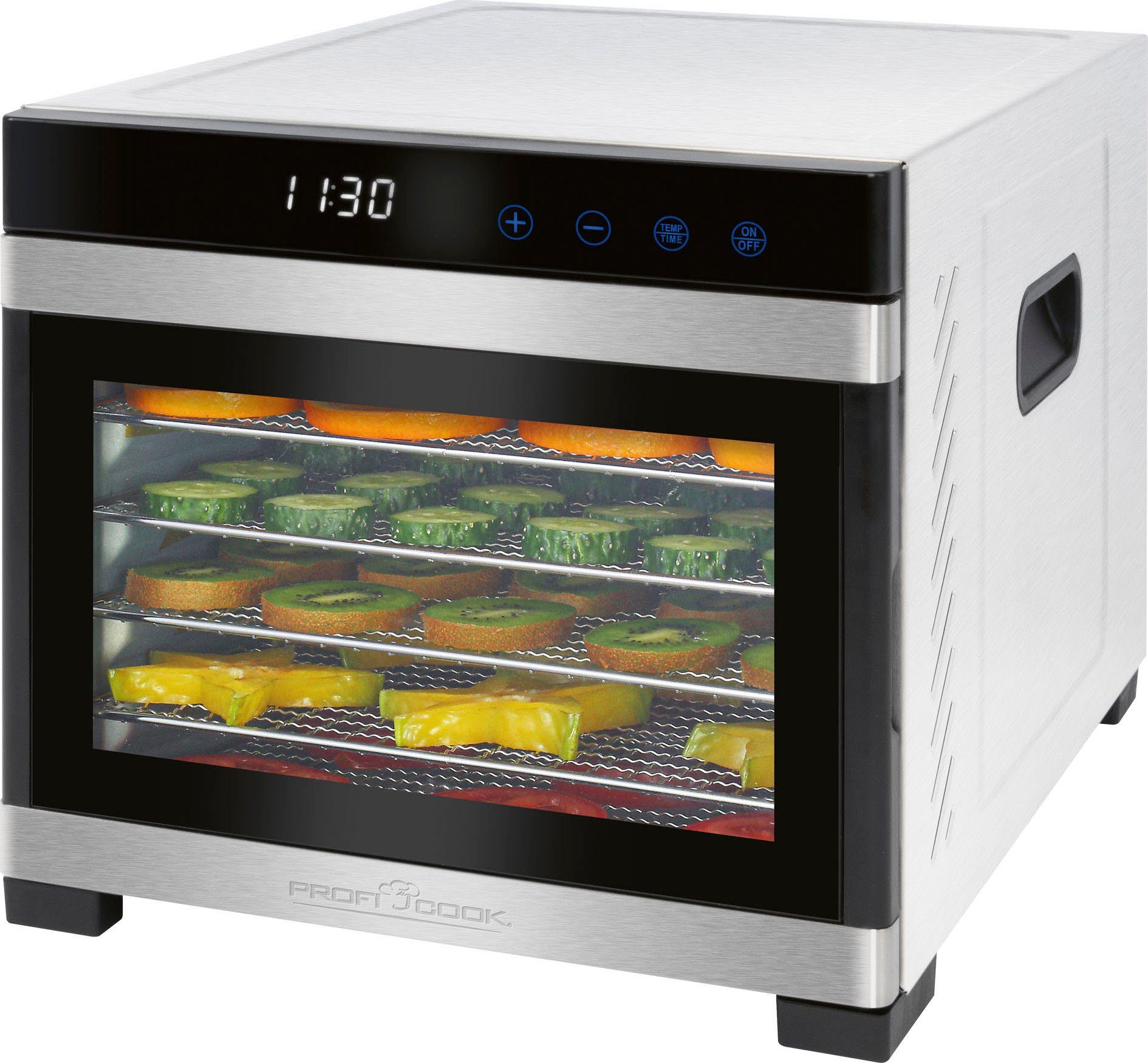 PROFI COOK Voedseldroogautomaat PC-DR 1218 inox