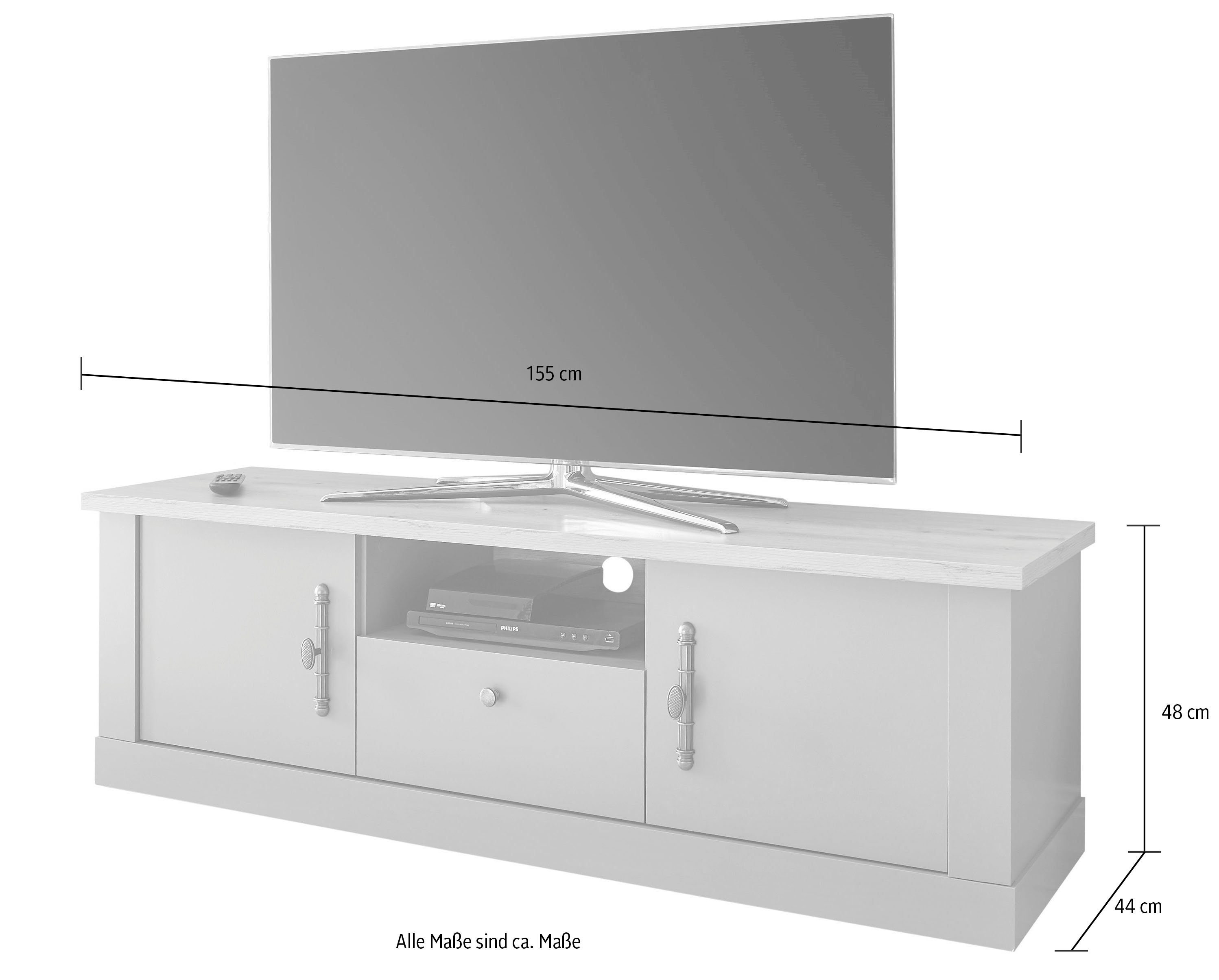 Home affaire Tv-meubel CHAMBORD Breedte ca. 155 cm