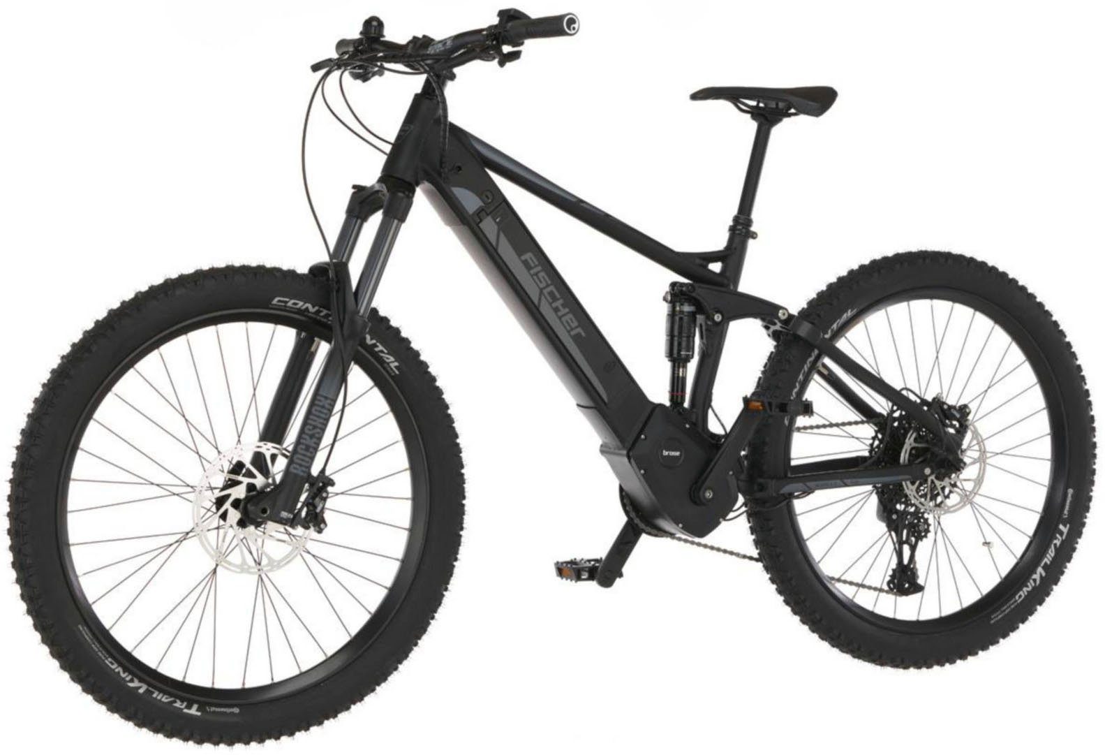 Fischer E-bike MONTIS 6.0i Fully 504 44 Pedelec, elektrische fiets voor dames en heren, MTB