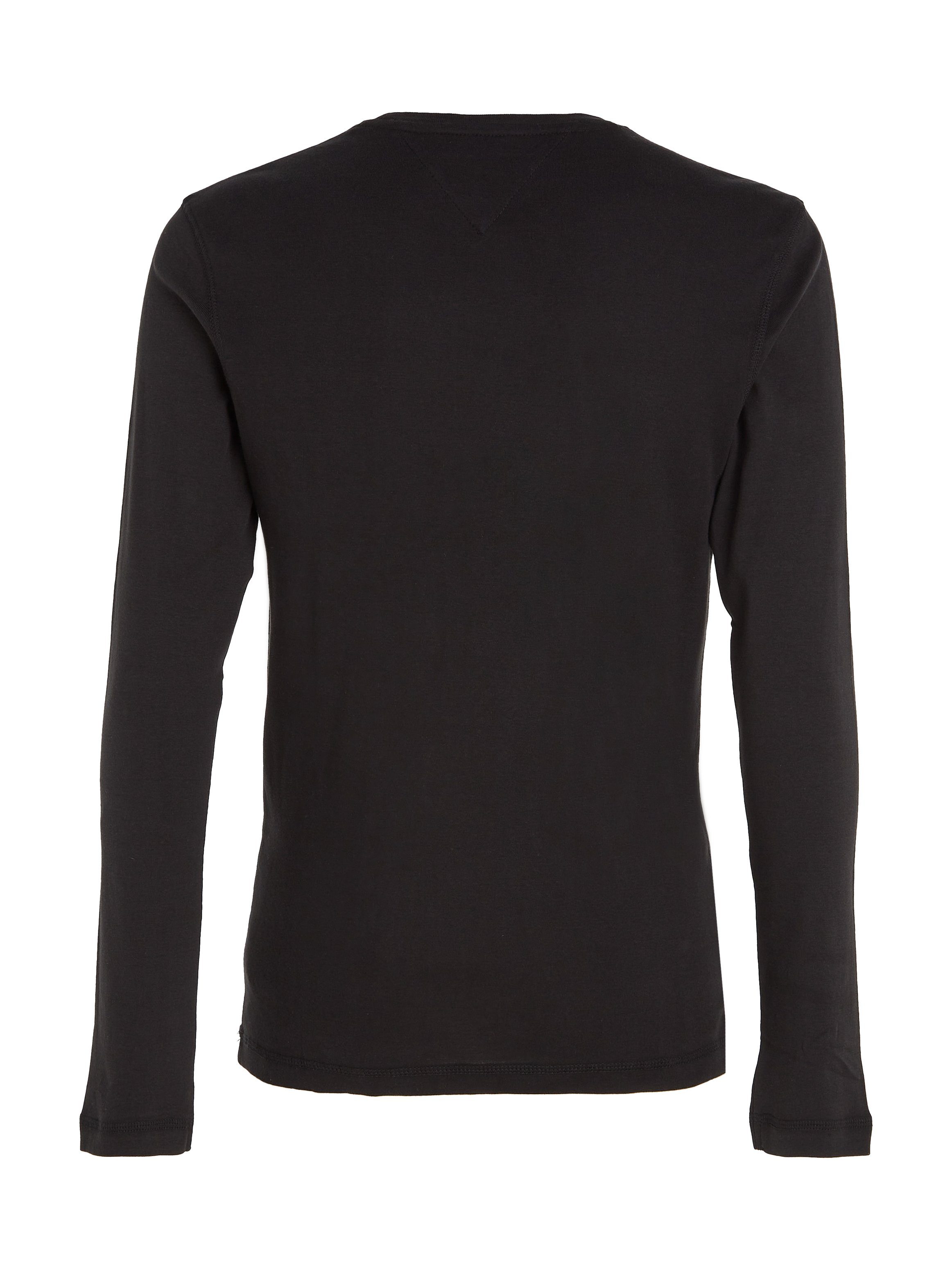 TOMMY JEANS Shirt met lange mouwen TJM ORIGINAL RIB LONGSLEEVE TEE