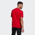 adidas performance t-shirt essentials embroidered linear logo rood