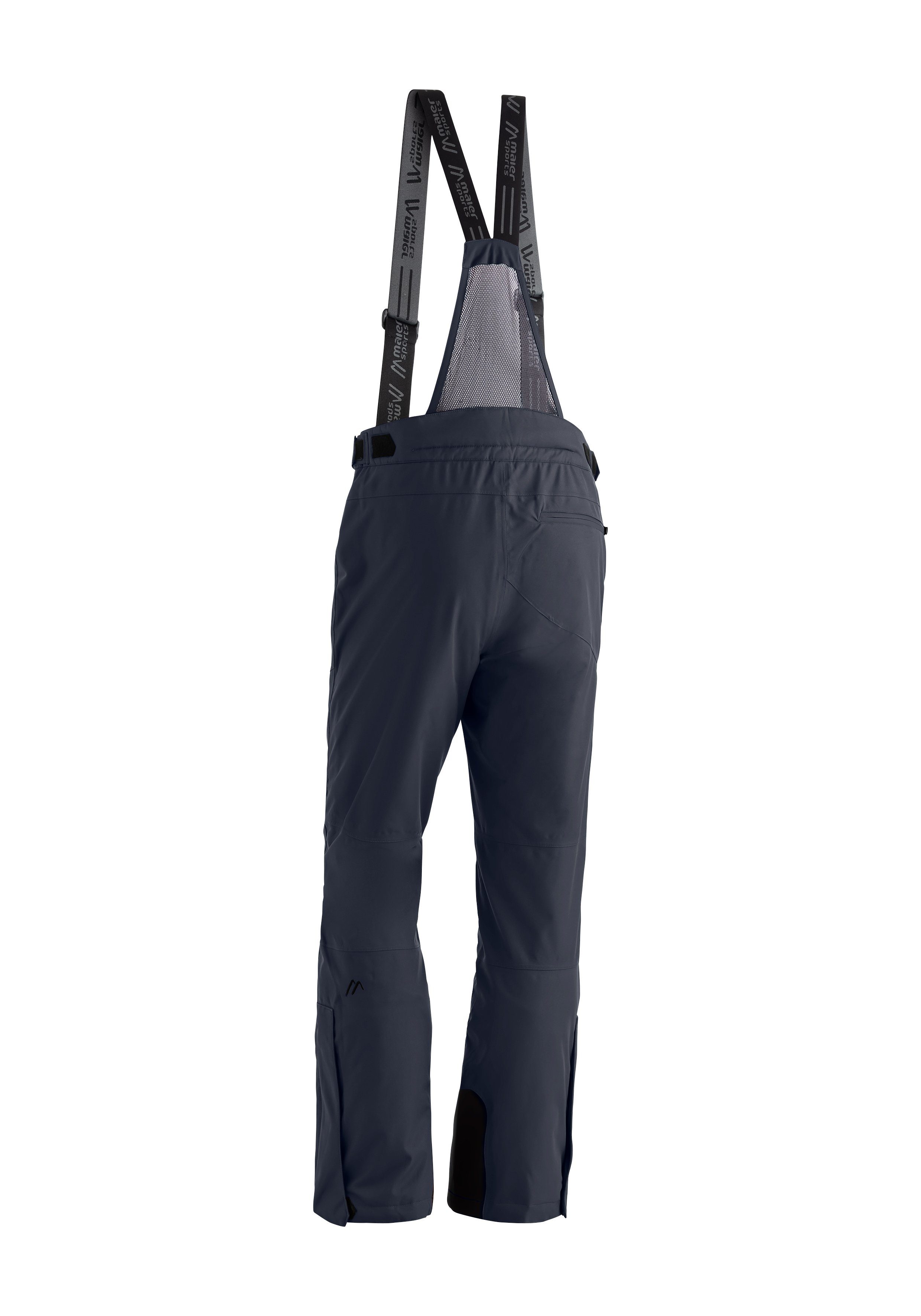 Maier Sports Skibroek Anton 2 Heren sneeuwbroek met bretels, wind/waterdicht, regular fit
