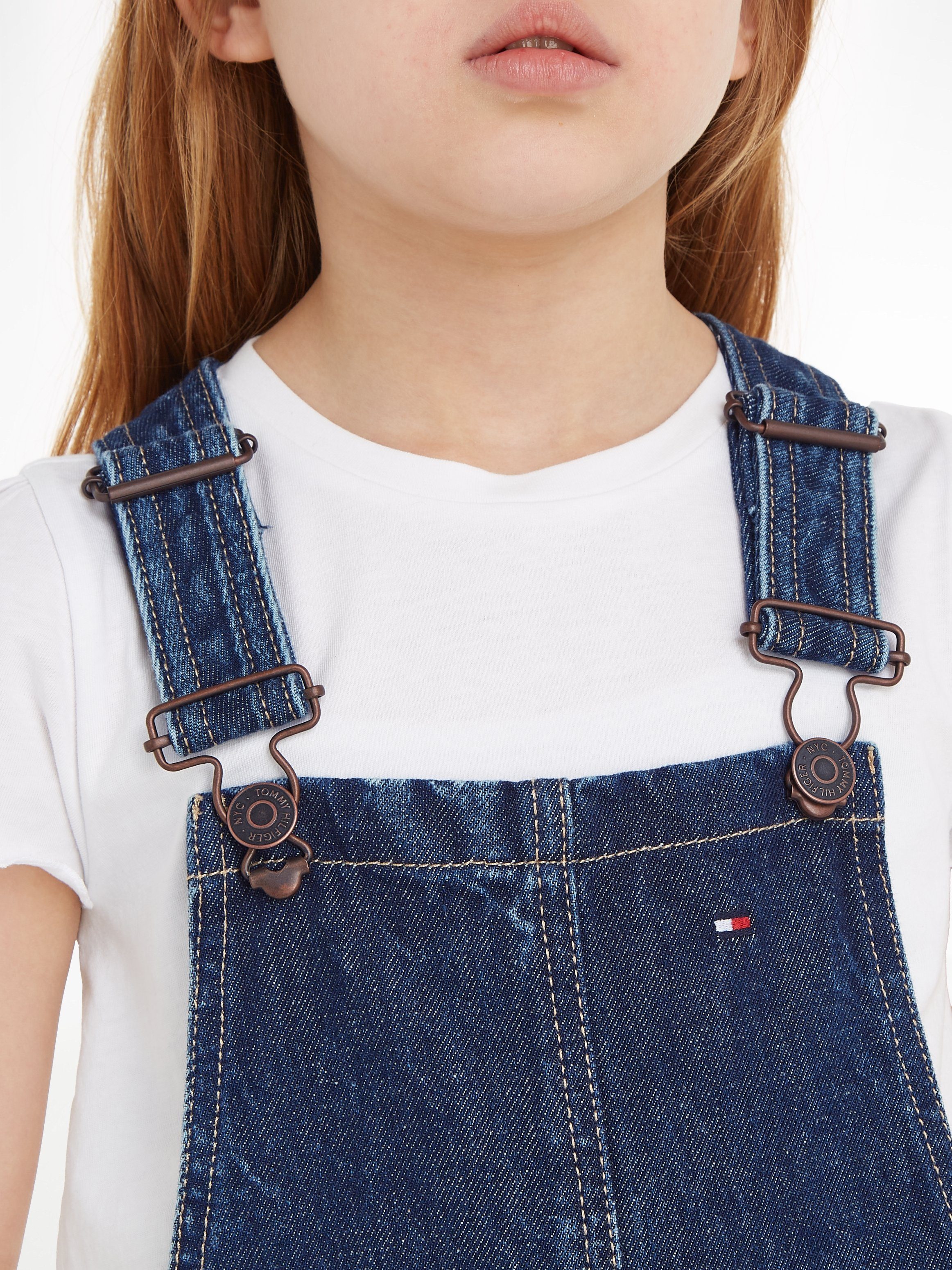 Tommy Hilfiger Salopetjurk DENIM DUNGAREE DRESS