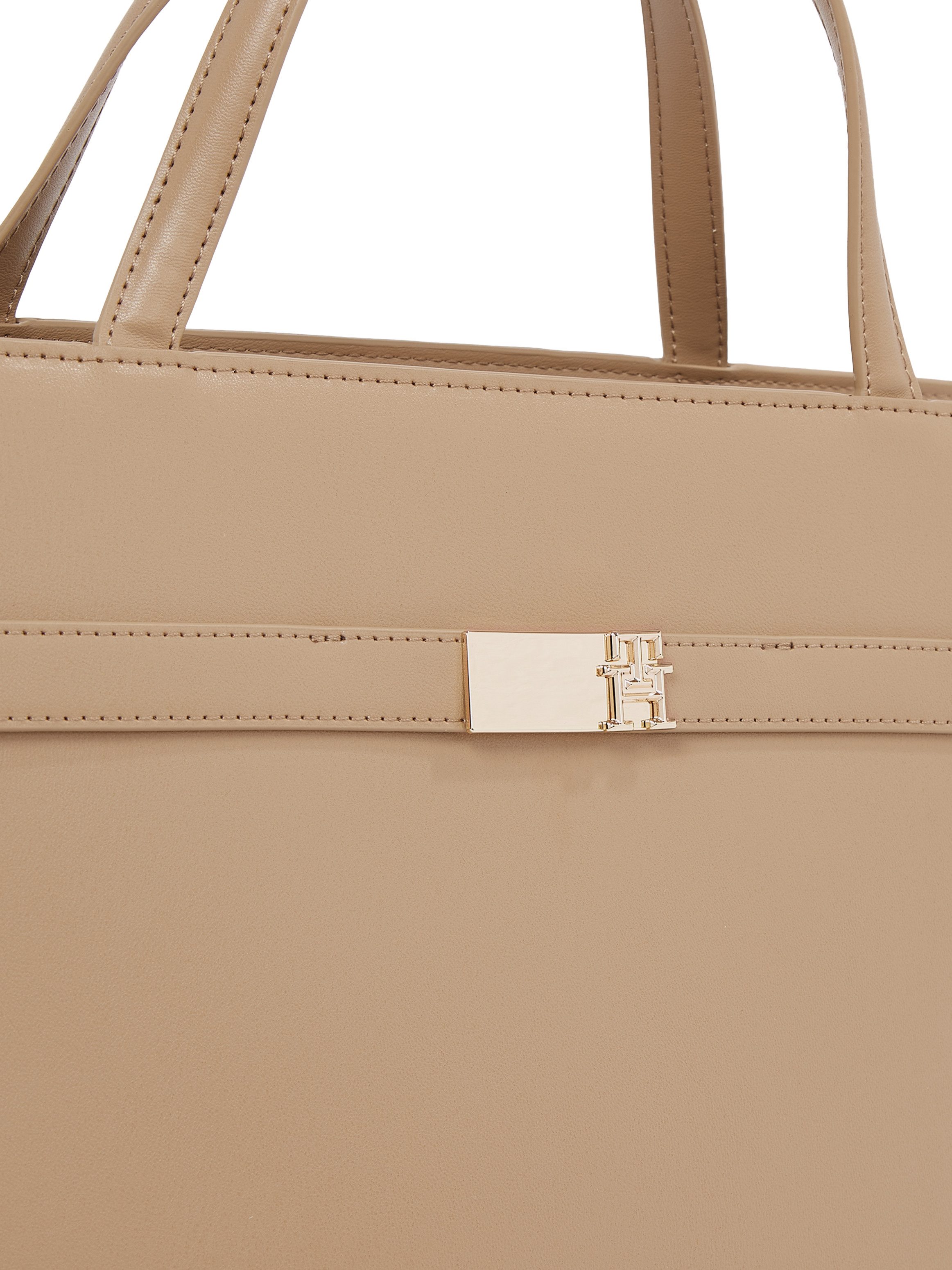 Tommy Hilfiger Schoudertas TH HERITAGE WORKBAG , dames handtas, schoudertas, schoudertas met logo-embleem