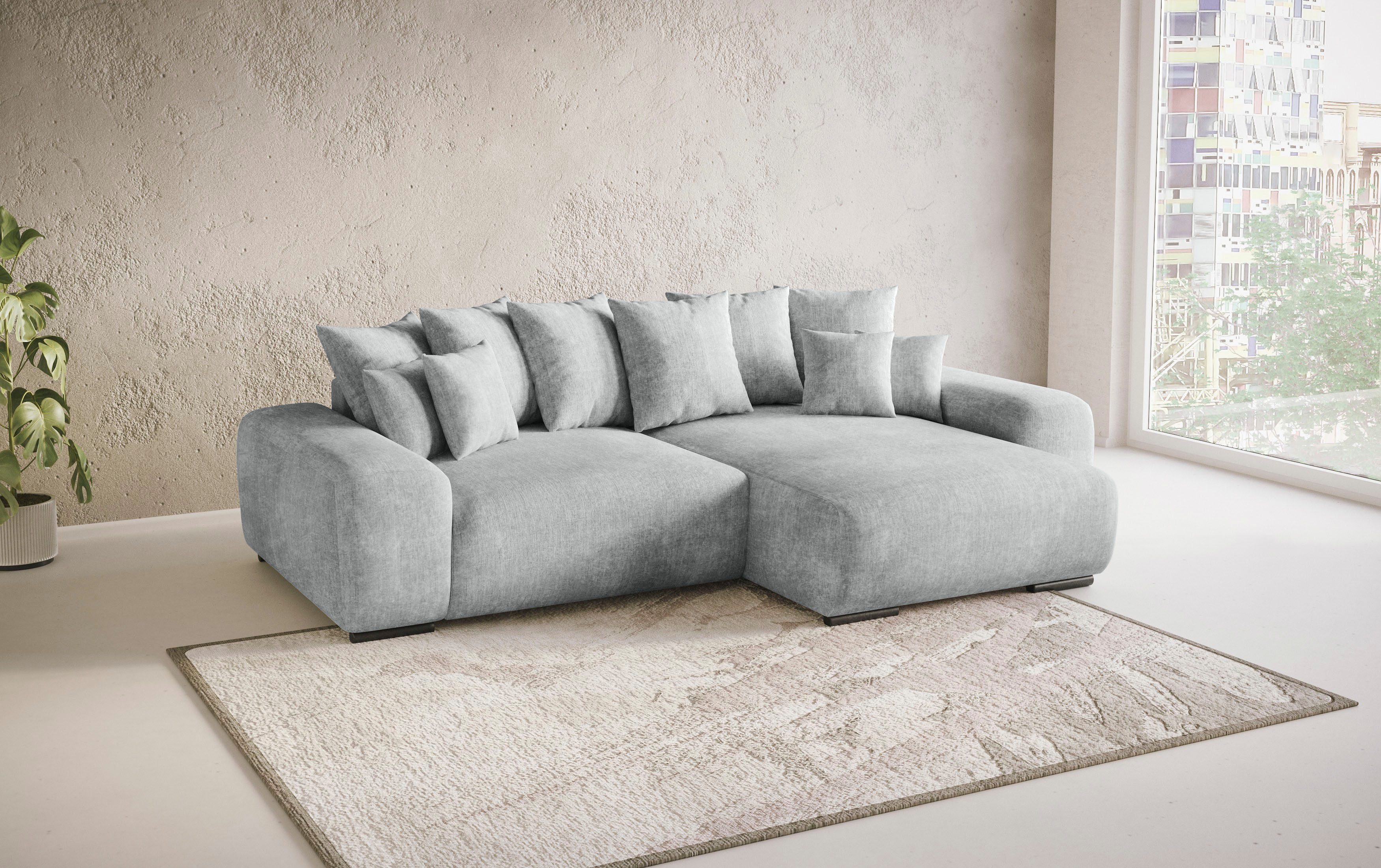 Mr. Couch Hoekbank Sundance II Doorlopende slaper met EasyBett-slaapfunctie, bedlade