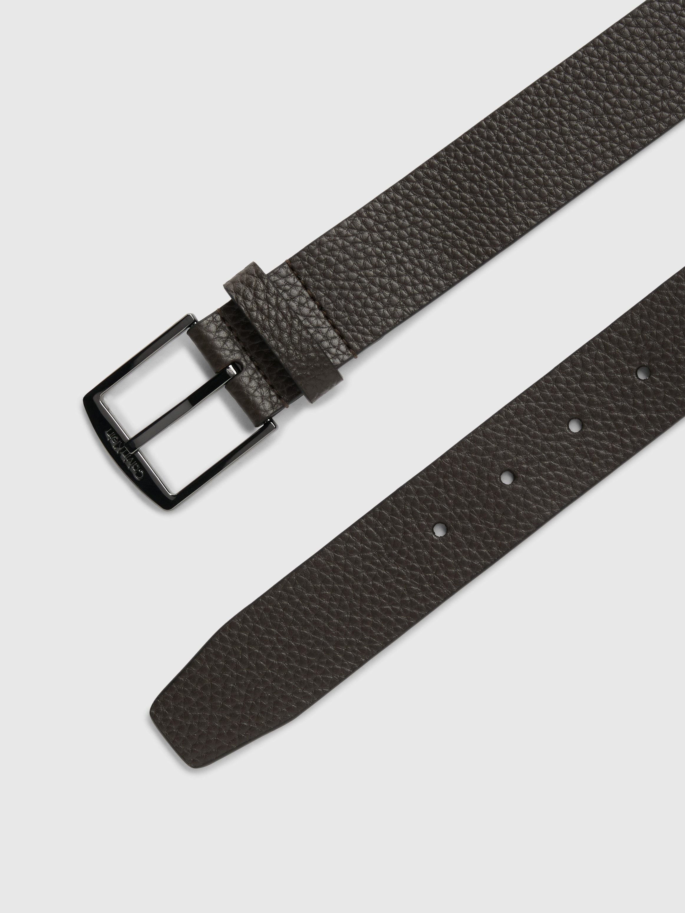 Calvin Klein Leren riem CK CASUAL PB 35MM