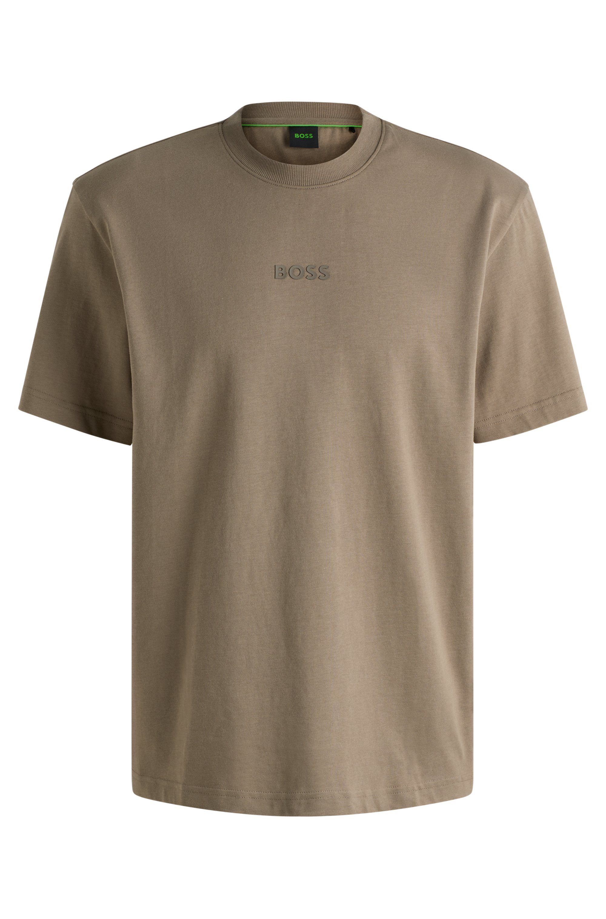 BOSS GREEN T-shirt Thee met een ronde hals