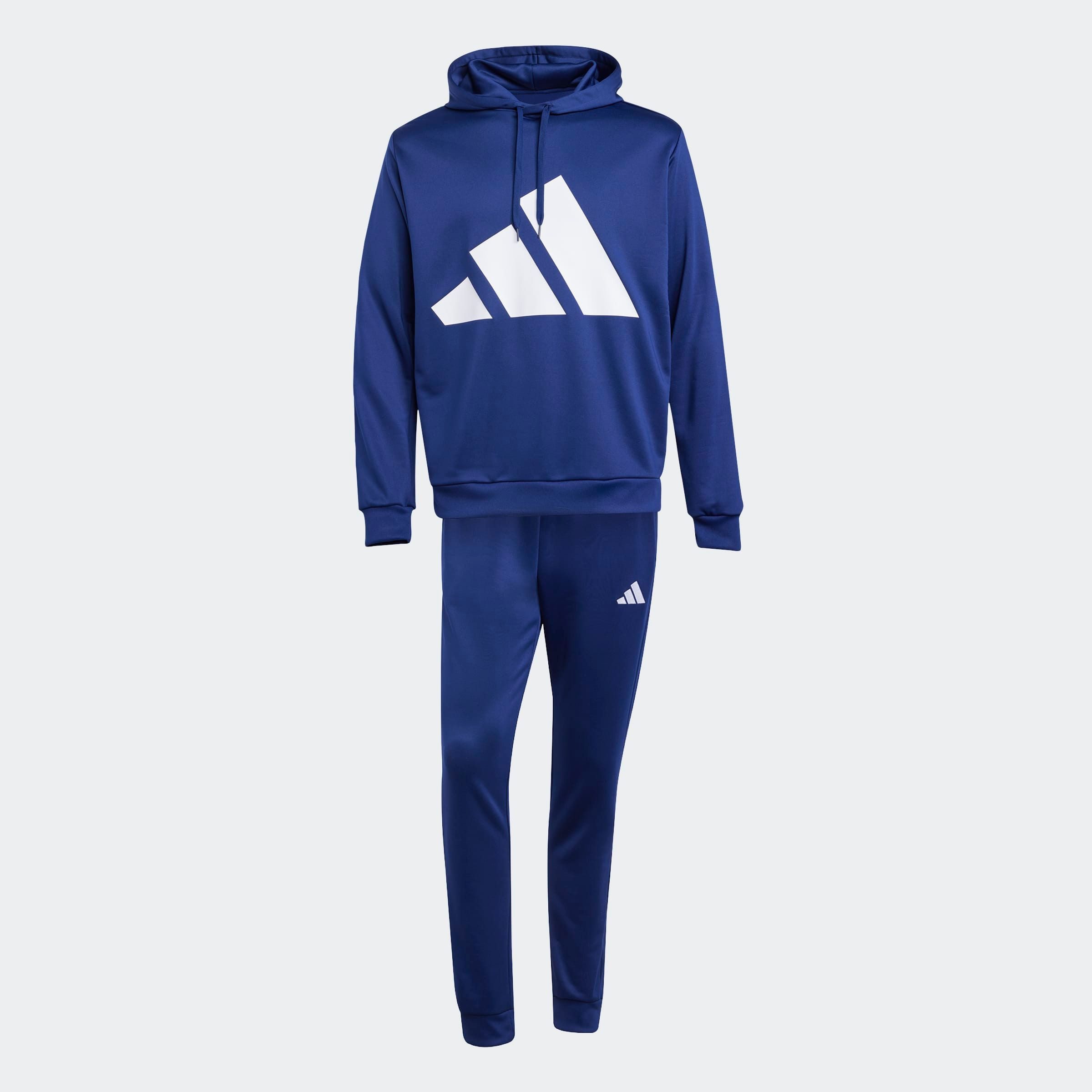adidas Sportswear Trainingspak M BL FT HD TS van zacht french-terry materiaal, hoodie (2-delig)