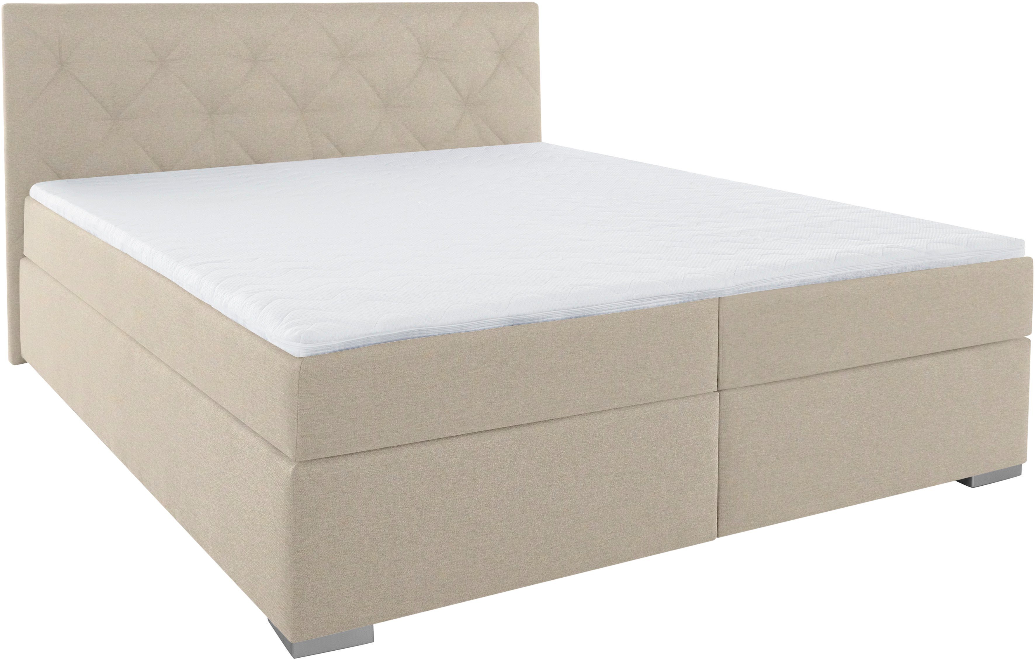 INOSIGN Boxspring Tynan optioneel met bedbox, verkrijgbaar in h2, h3 & h4