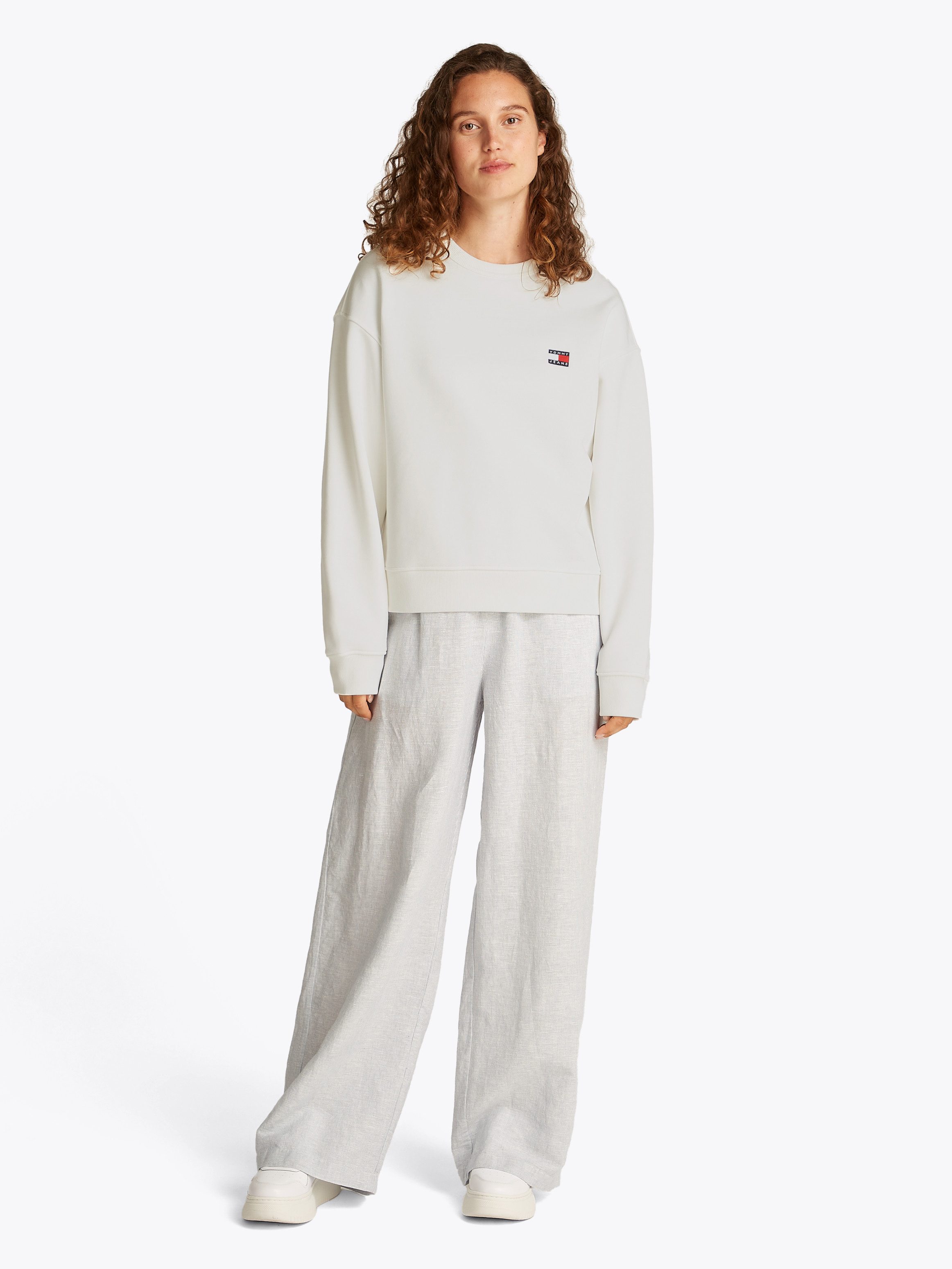 TOMMY JEANS Sweatshirt TJW BXY BADGE CREW
