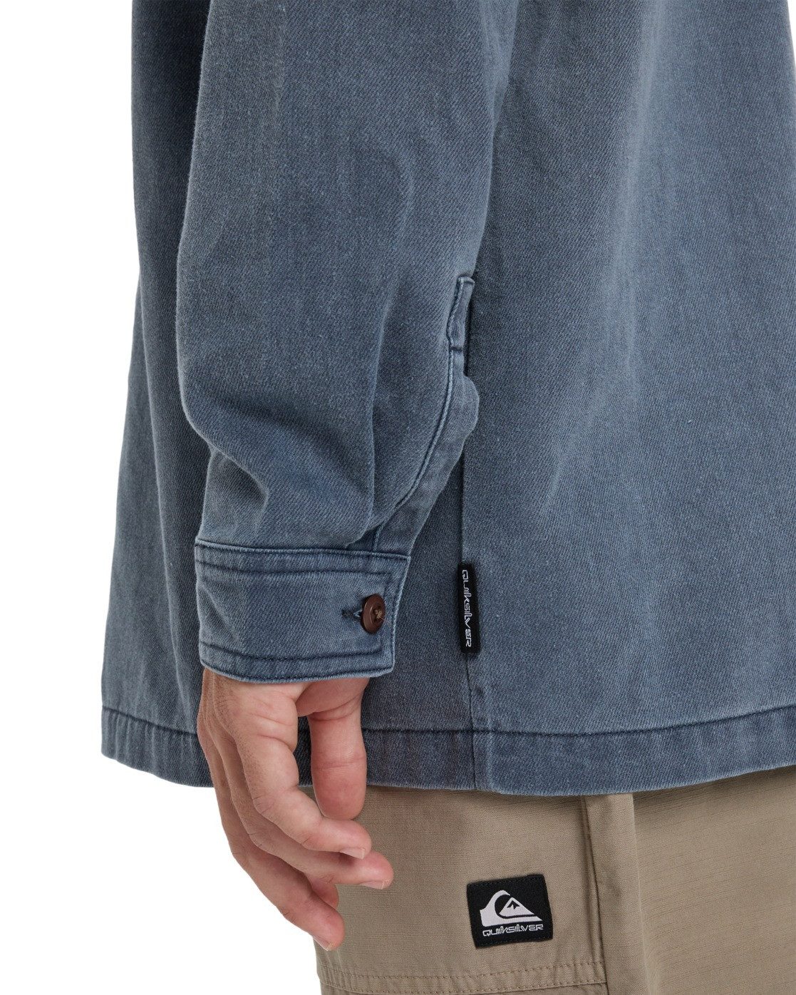 Quiksilver Overhemd met lange mouwen Mohab Washed Twill