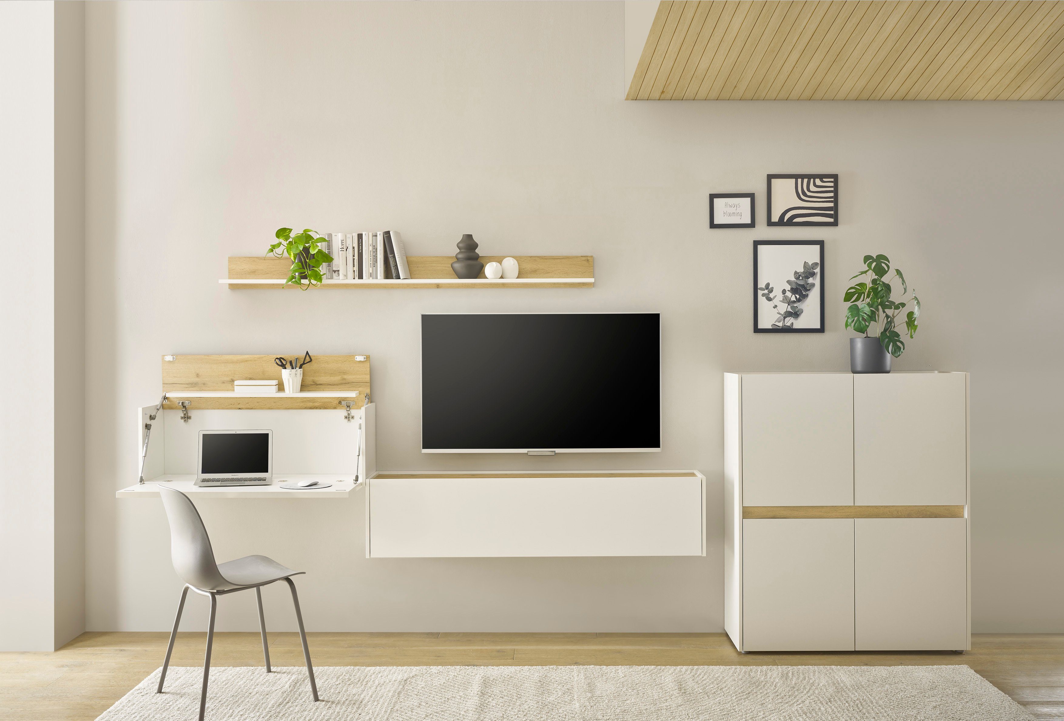 INOSIGN Set kantoormeubelen City/Giron Vaste secretaire, Home office thuiskantoor (set, 4-delig)