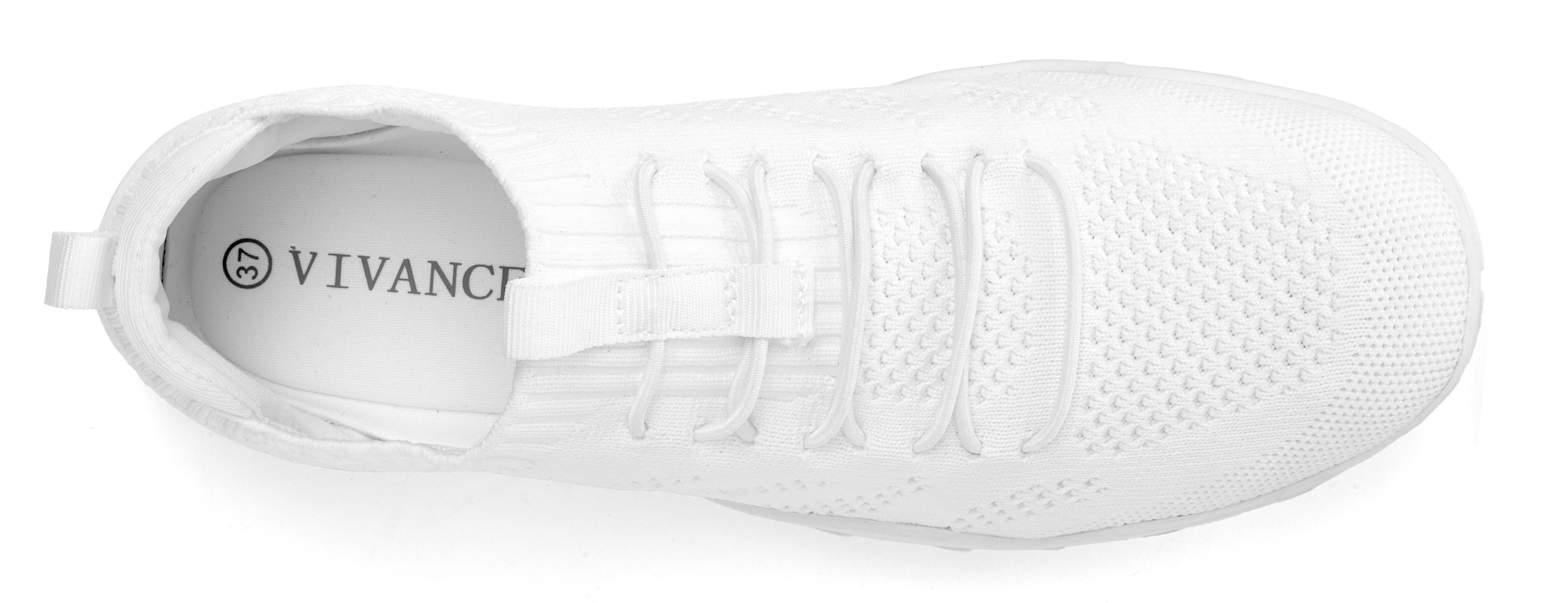 Vivance Sneakers Vrijetijdsschoen, halfschoen met ultralichte en flexibele zool, met ultradunne en flexibele zool, vrijetijdsschoen, lage schoen vegan