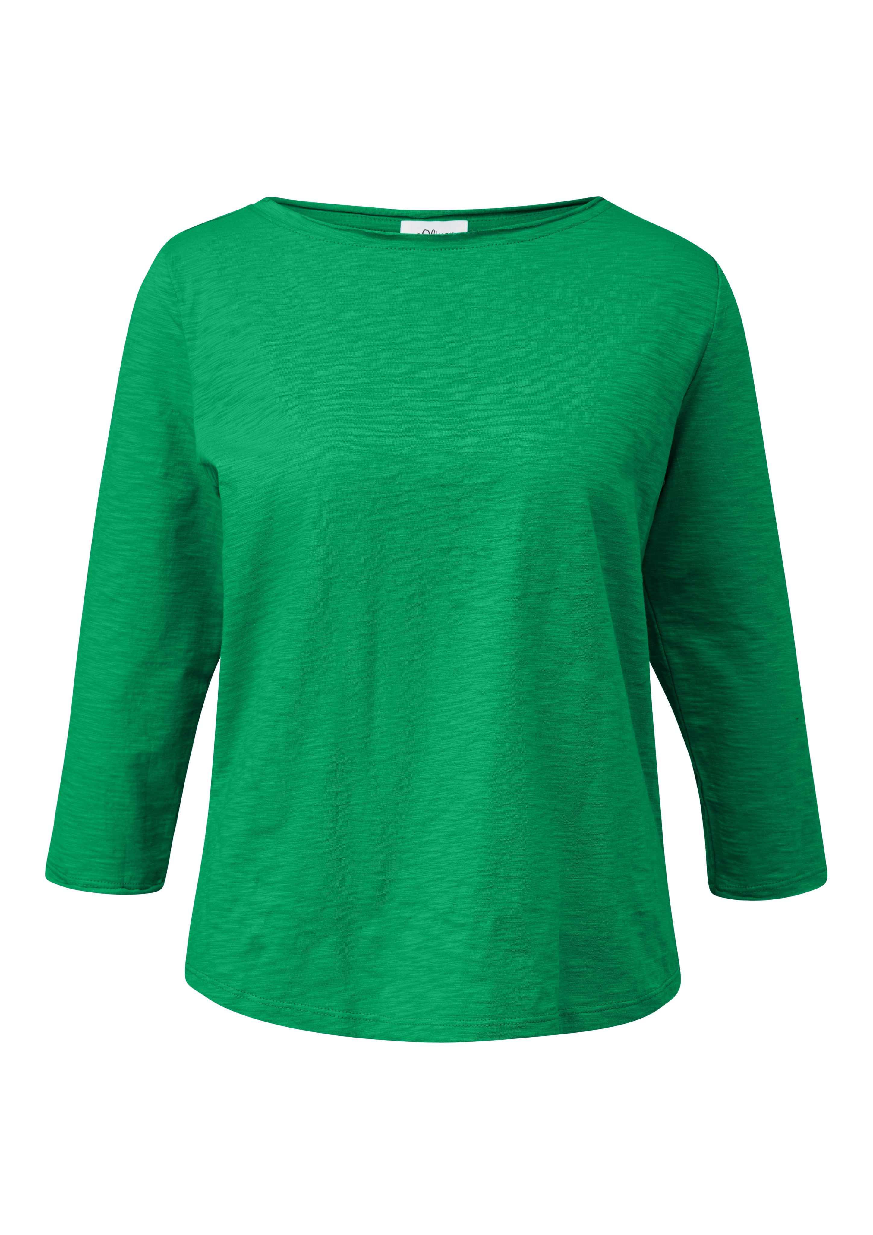 s.Oliver Shirt met lange mouwen van flammégaren