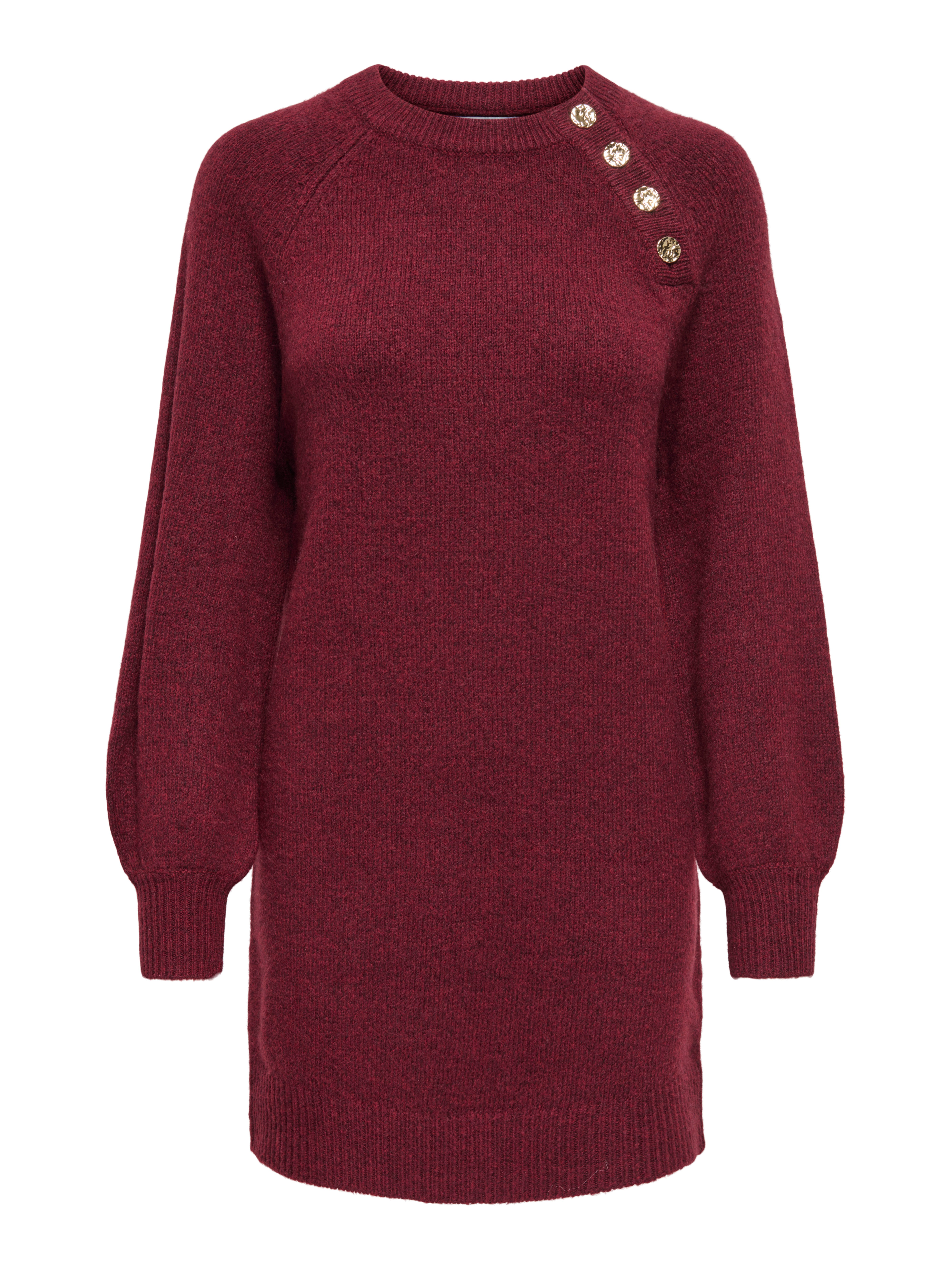 Only Midi-jurk ONLEMMA LIFE LS BUTTON ONEC DRESS CC KNT