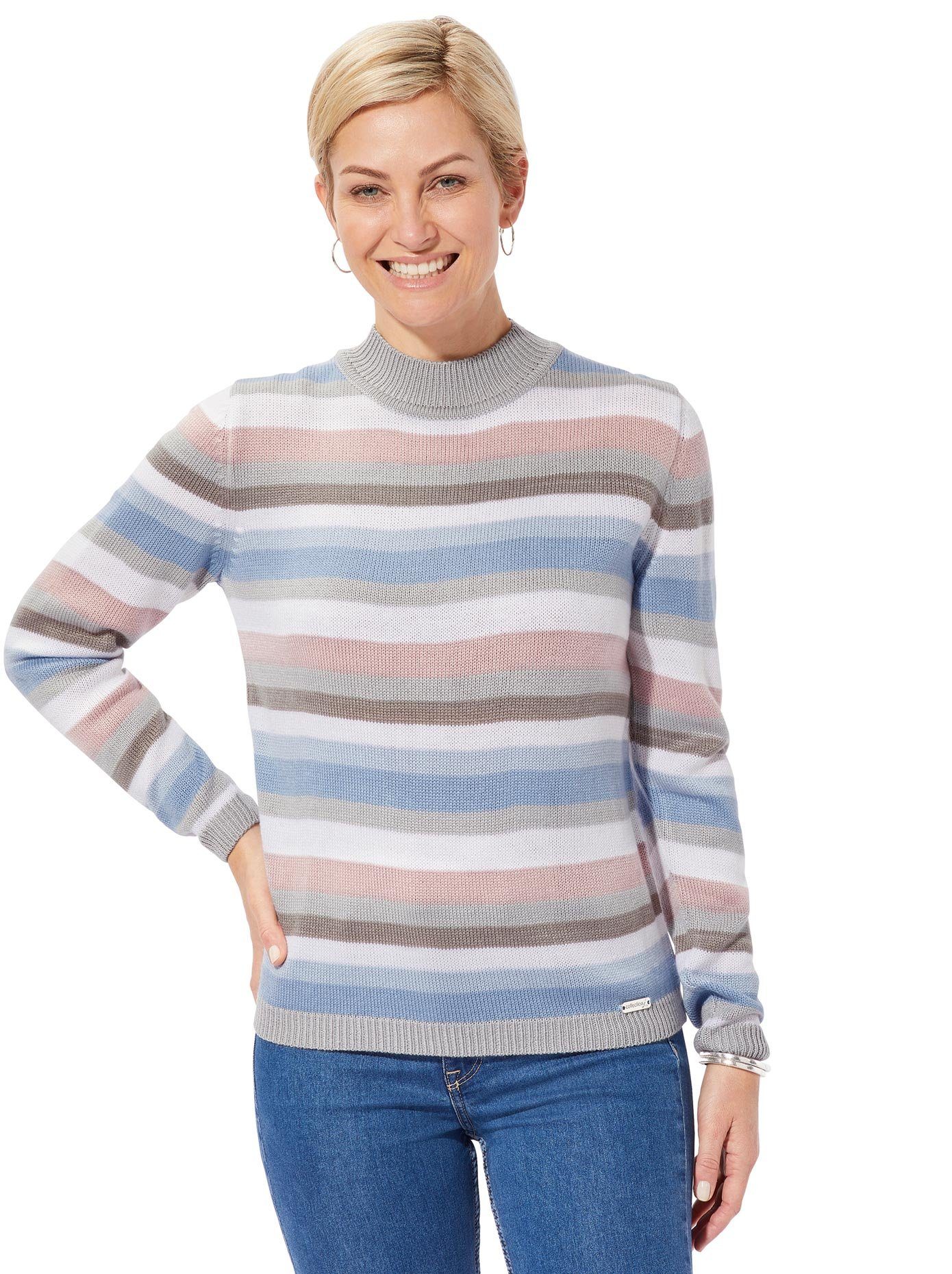Casual Looks Trui met staande kraag Trui