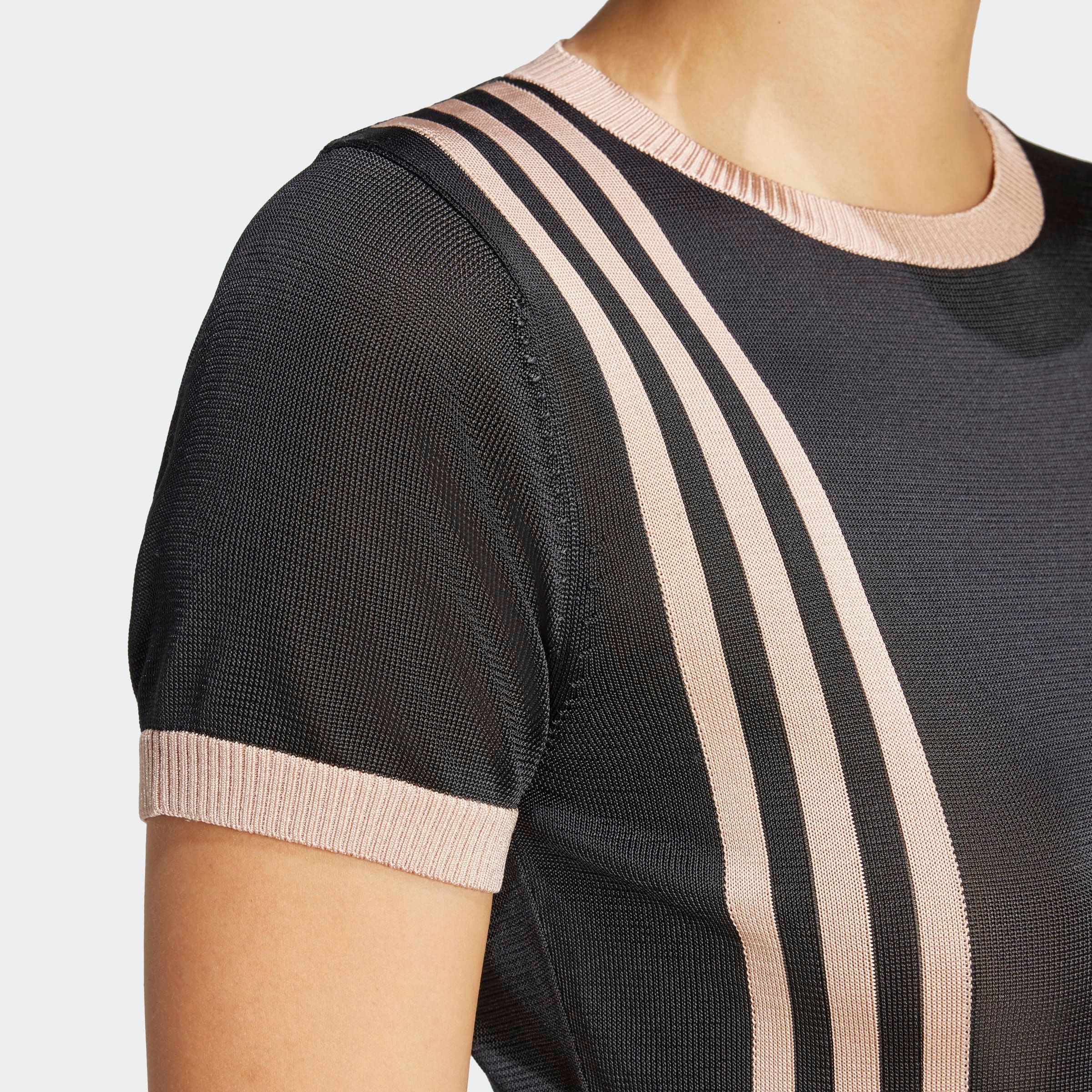 adidas Originals T-shirt KNITTED 3S TEE