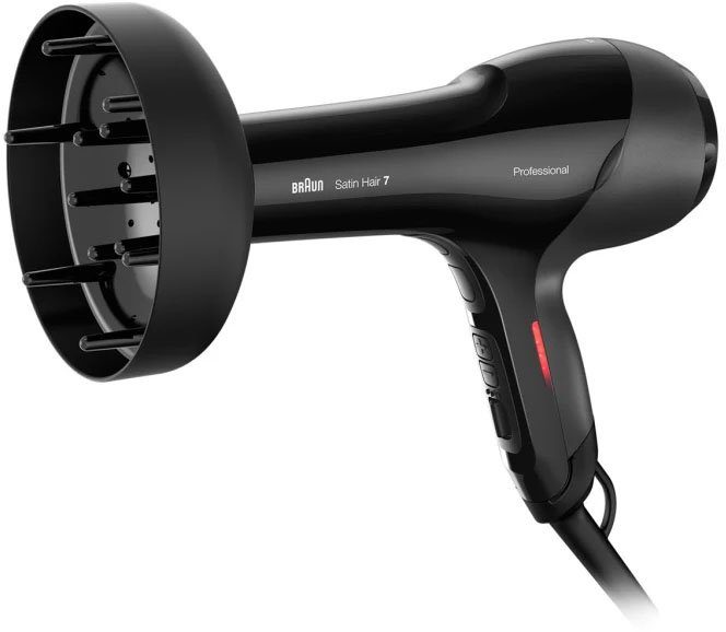 Braun Ionic haardroger Braun Satin Hair 7 SensoDryer Thermische sensor met actieve temperatuurcontrole