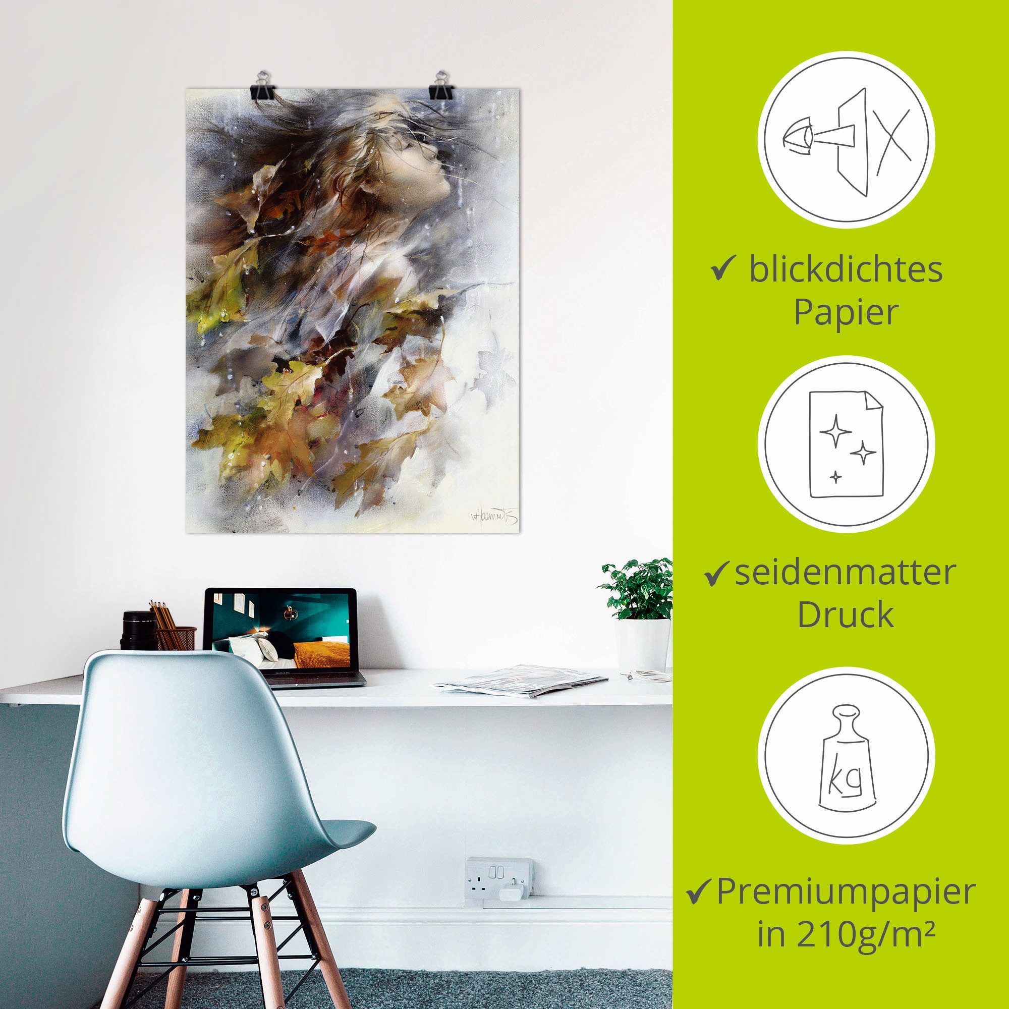 Artland Artprint Herfst als artprint op linnen, poster, muursticker in verschillende maten