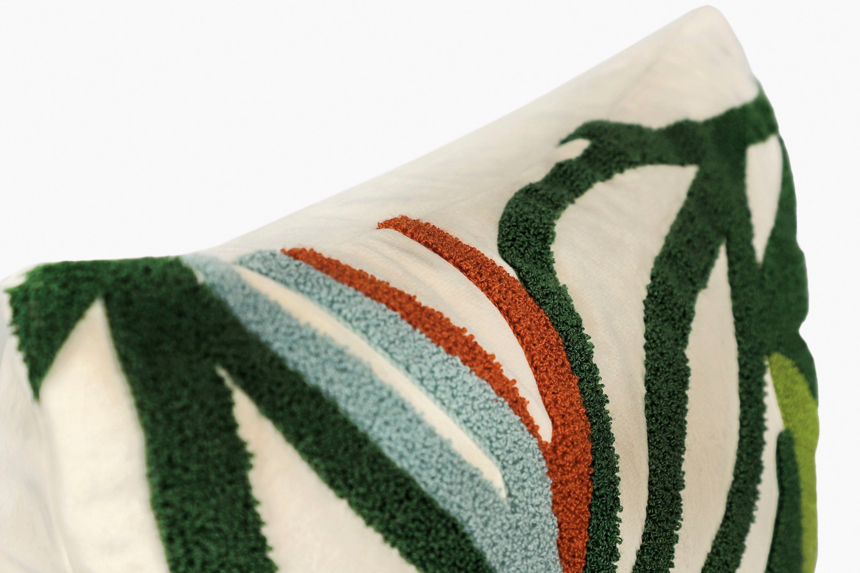 TOM TAILOR HOME Kussenhoes Leaves