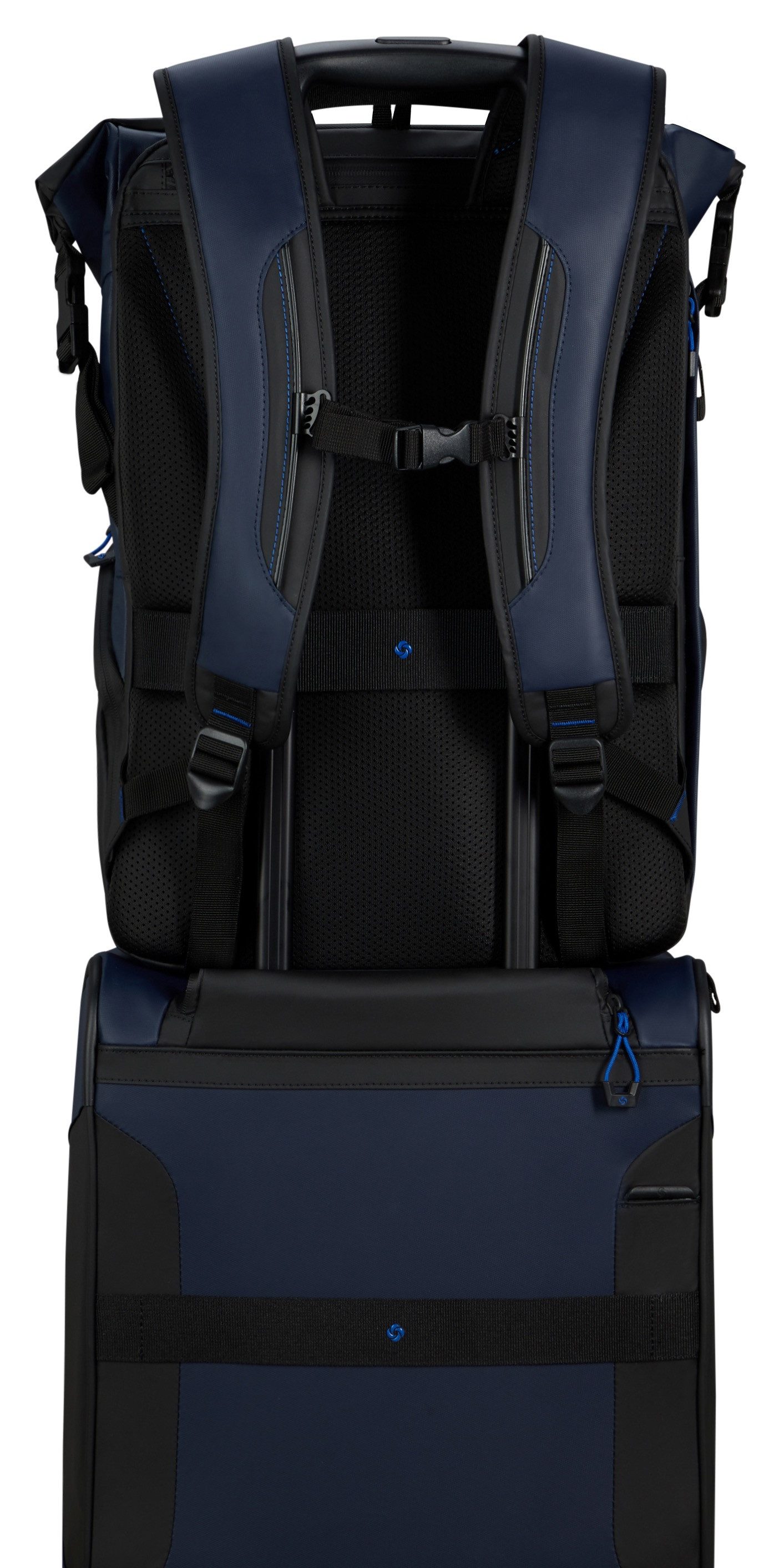Samsonite Rugzak ECODIVER L Vrijetijdsrugzak laptoprugzak trolley-opsteeksysteem rolltop backpack
