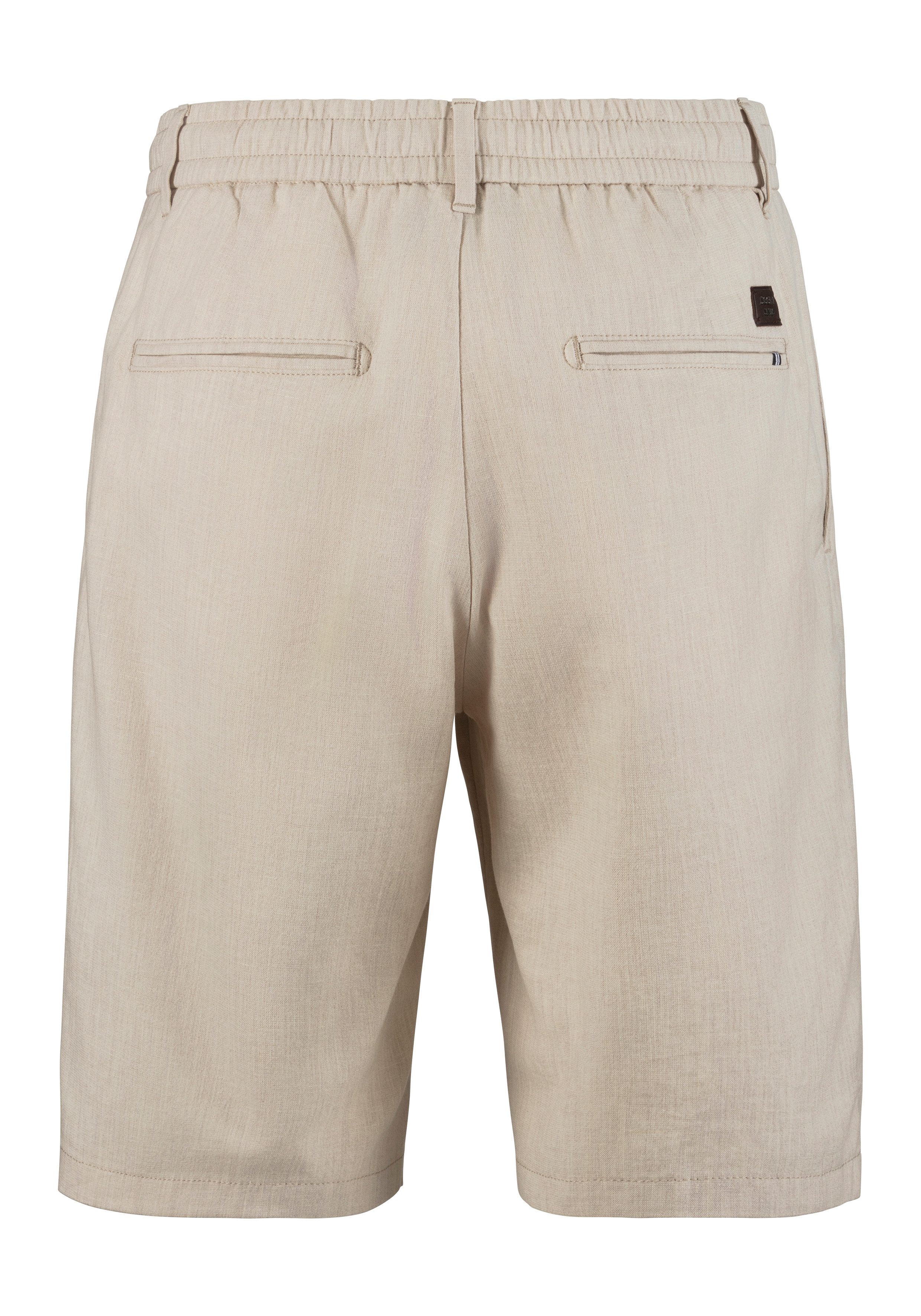 Joop Jeans Short Ruby met plooien elastische zoom