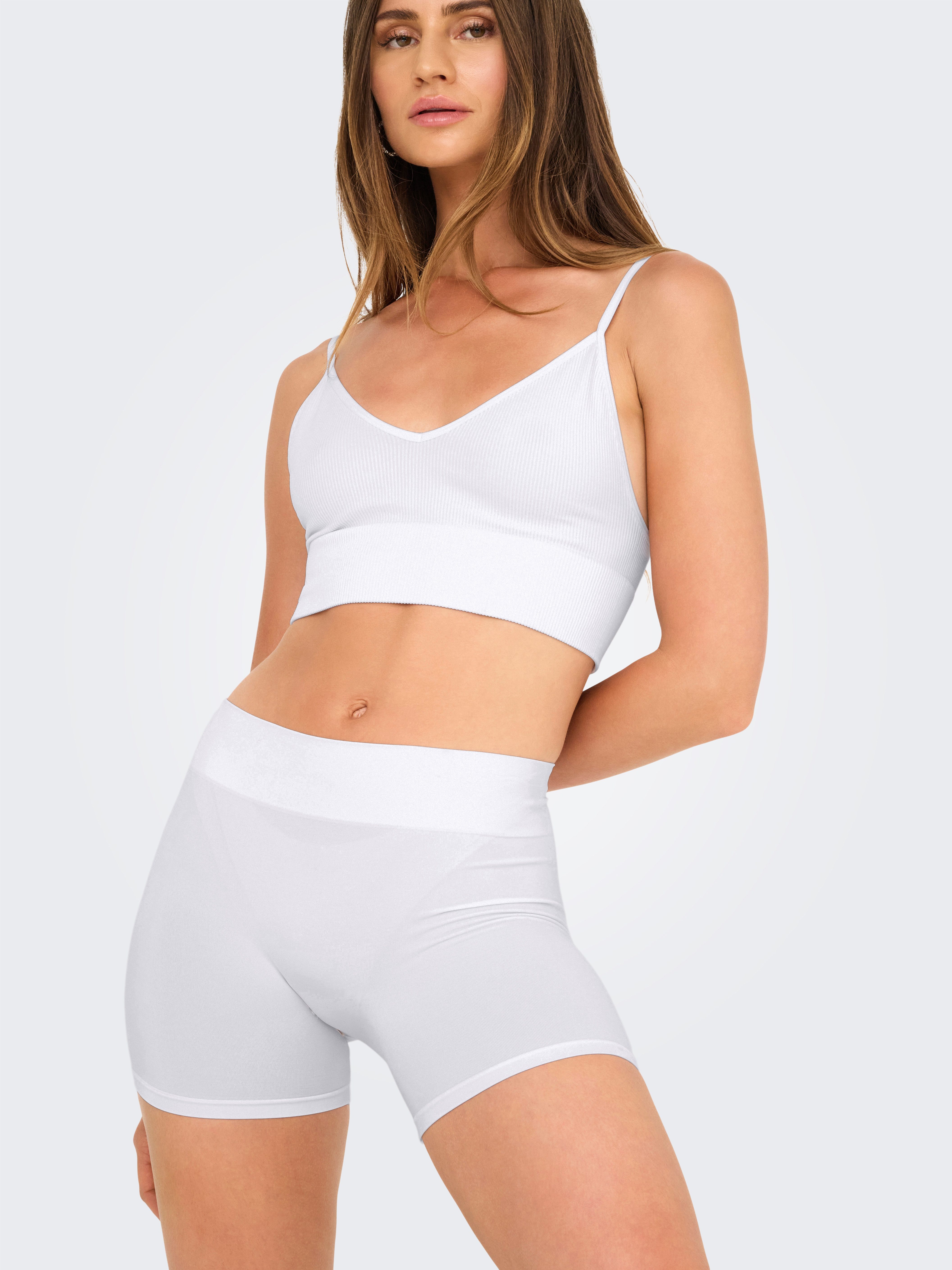 Only Hotpants ONLVICKY S-LESS MINI SHORTS 2-PACK (set, 2-delig)