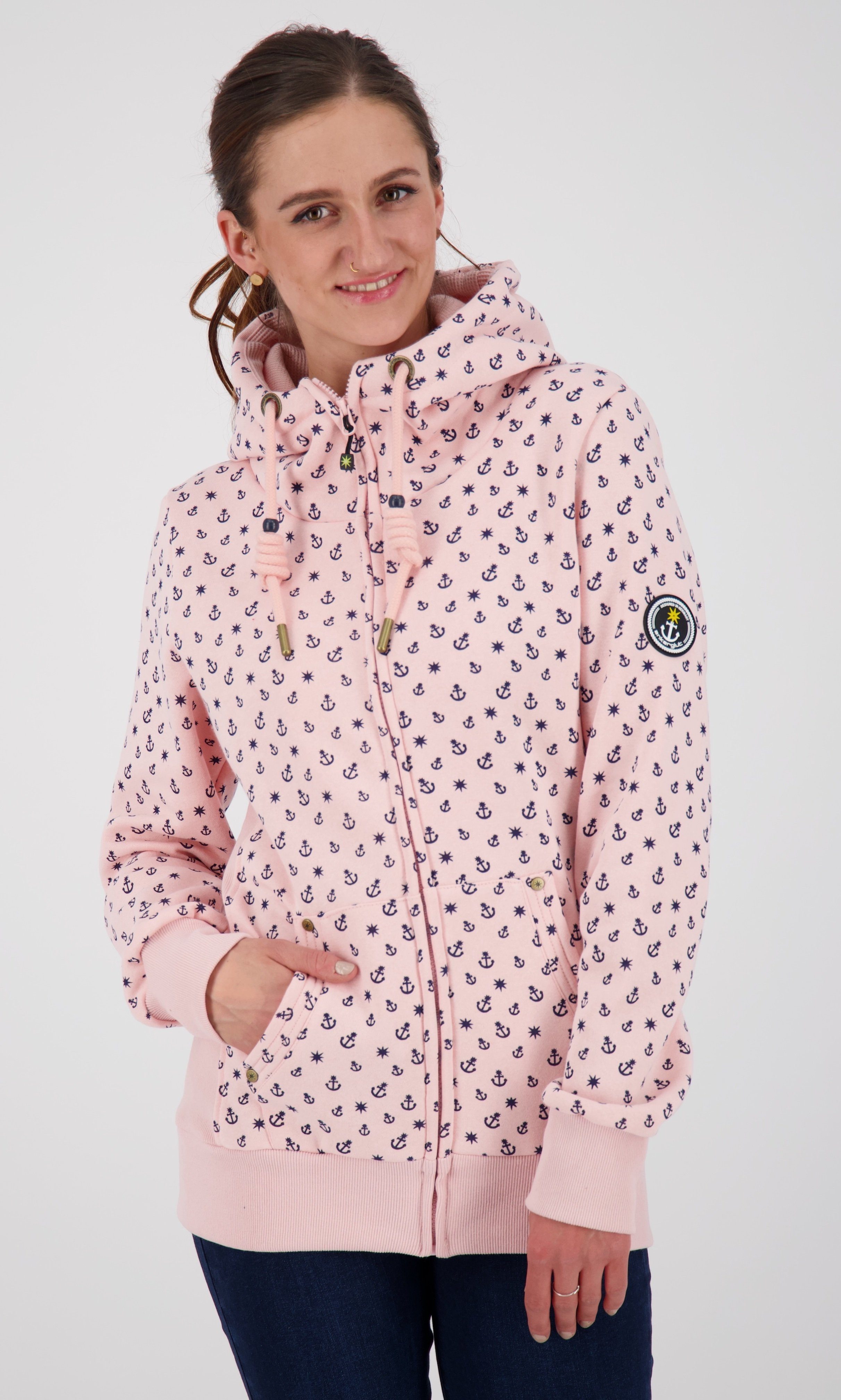 DEPROC Active Hoodie ANCHORAGE Women in casual oversized snit