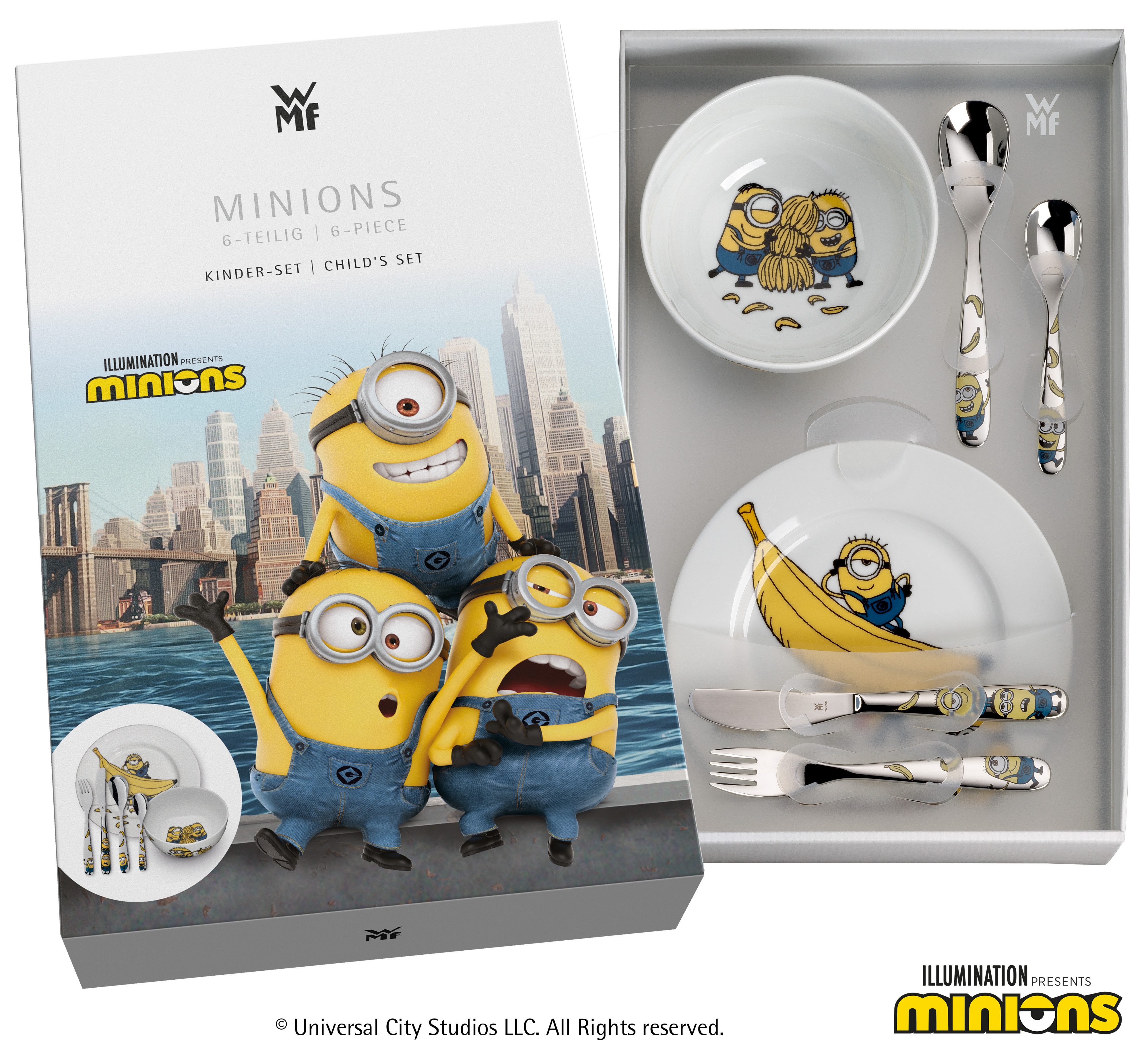 WMF Kinderservies-set Minions (set)