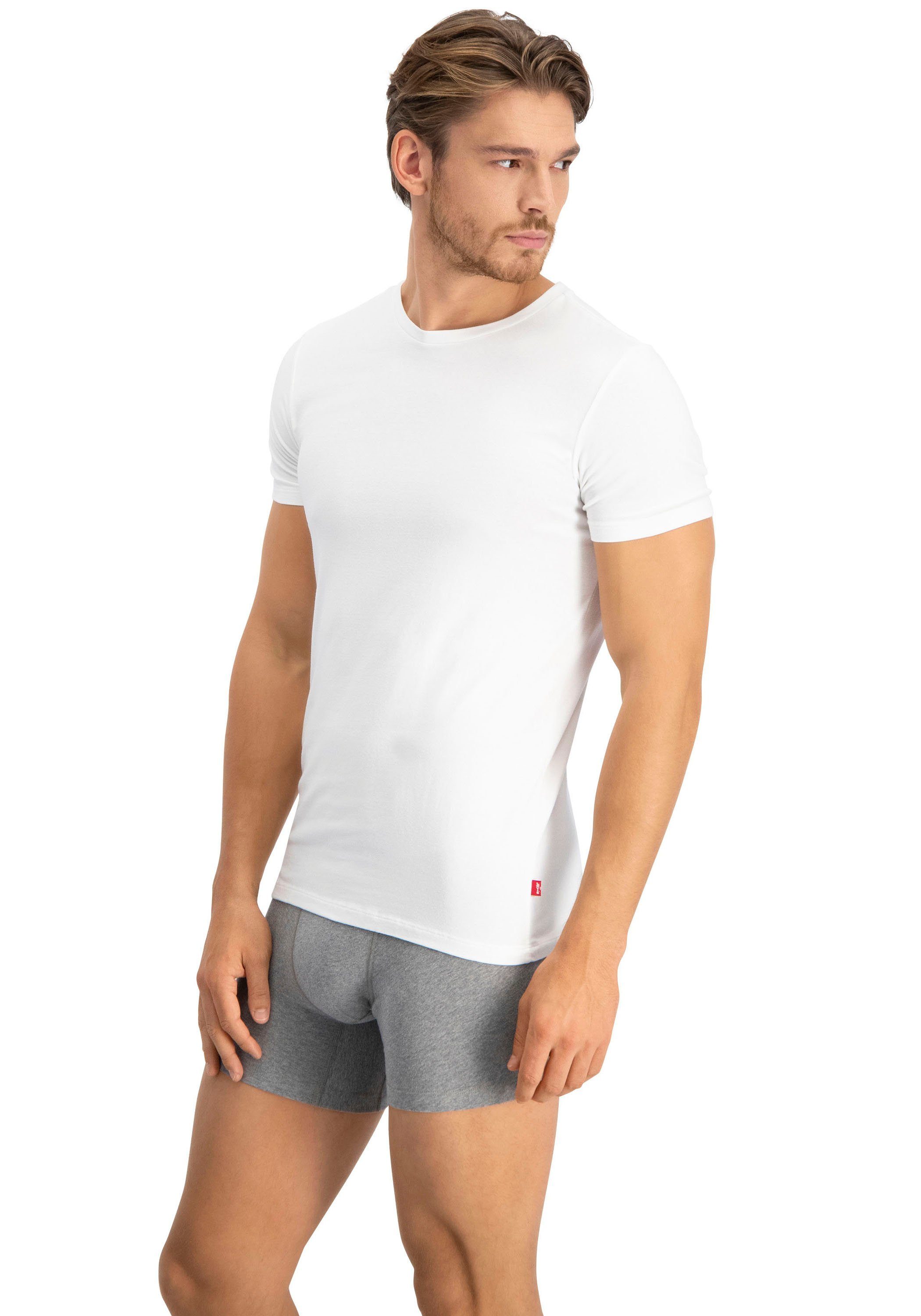 Levi's® T-shirt met brede logoband (Set van 2)