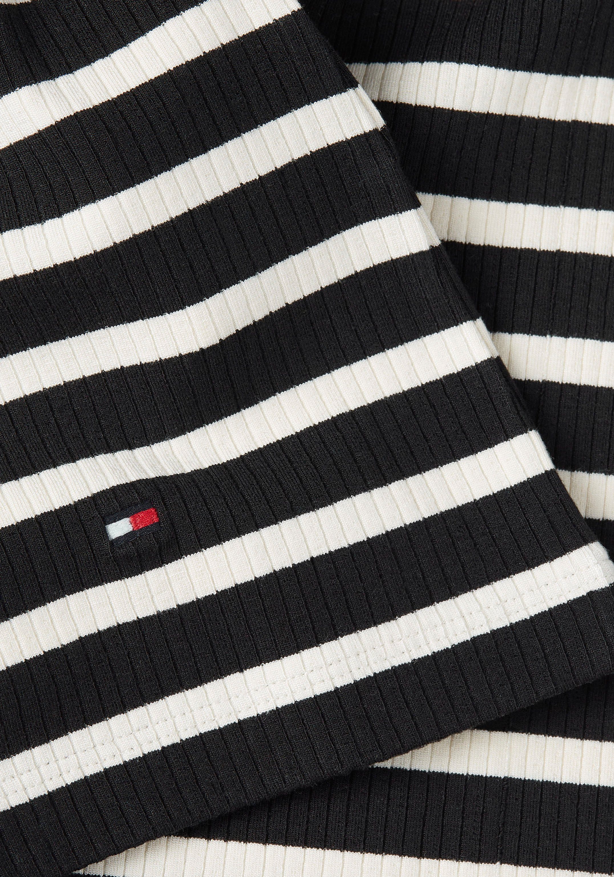 Tommy Hilfiger Shirt met lange mouwen SLIM 5X2 RIB STRIPE C-NK LS