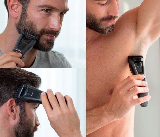 Panasonic Multifunctionele trimmer ER-GB62-H503 3-in-1 trimmer voor baard, haar & lichaam