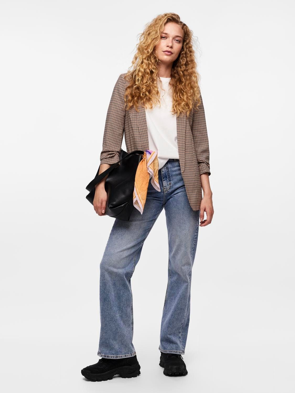 pieces Blouseblazer PCBOSELLA 3/4 PRINTED BLAZER NOOS
