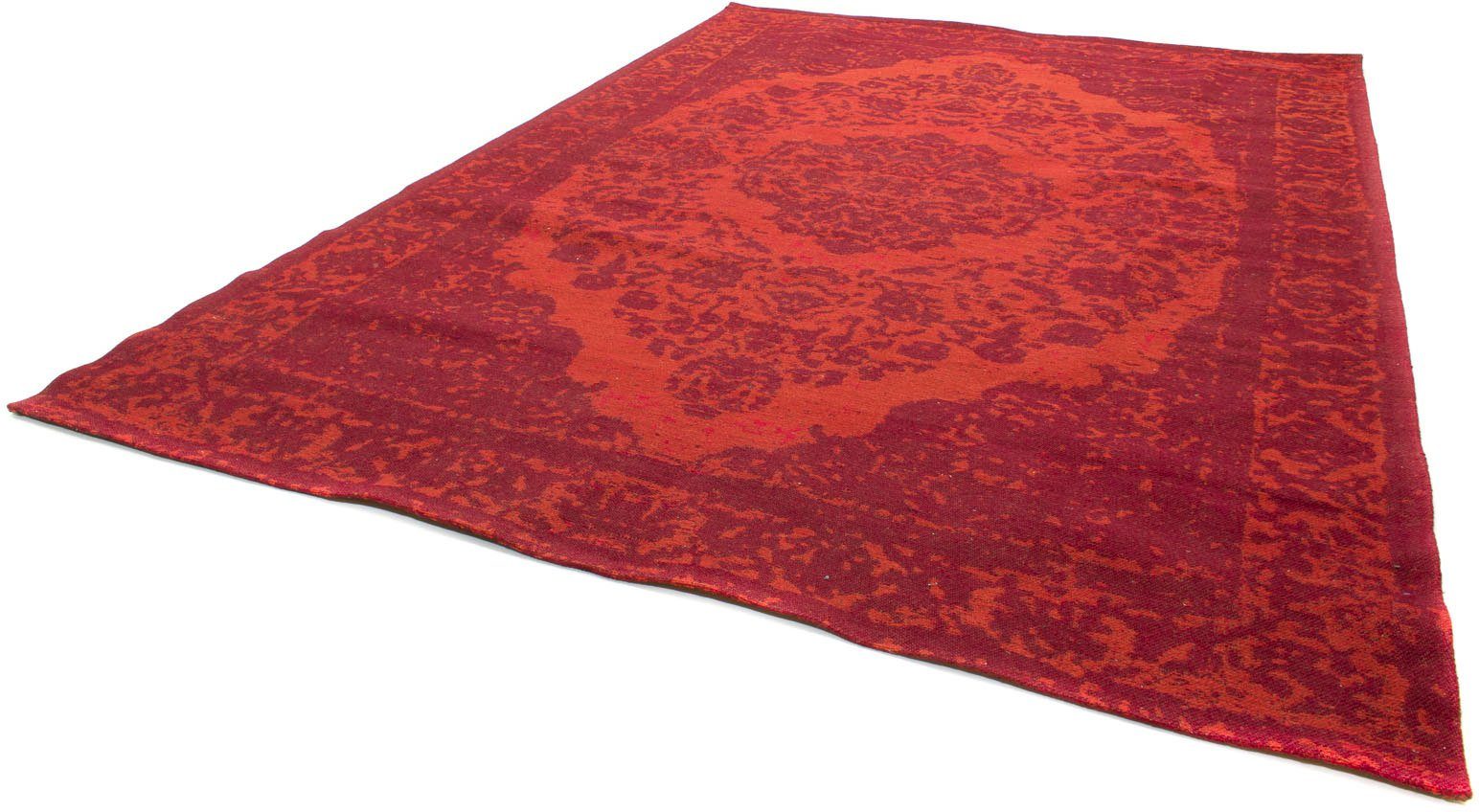 morgenland Wollen kleed VINTAGE MILANO zuivere wol, met de hand gemaakt, medaillon, woonkamer