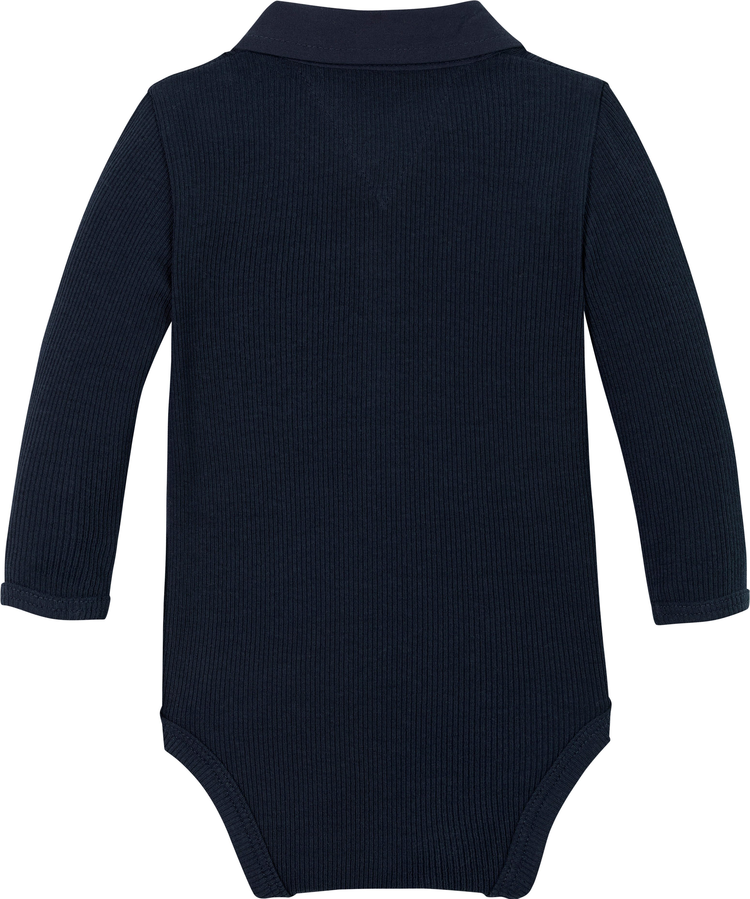 Tommy Hilfiger Body met lange mouwen met knopen, met logoborduring