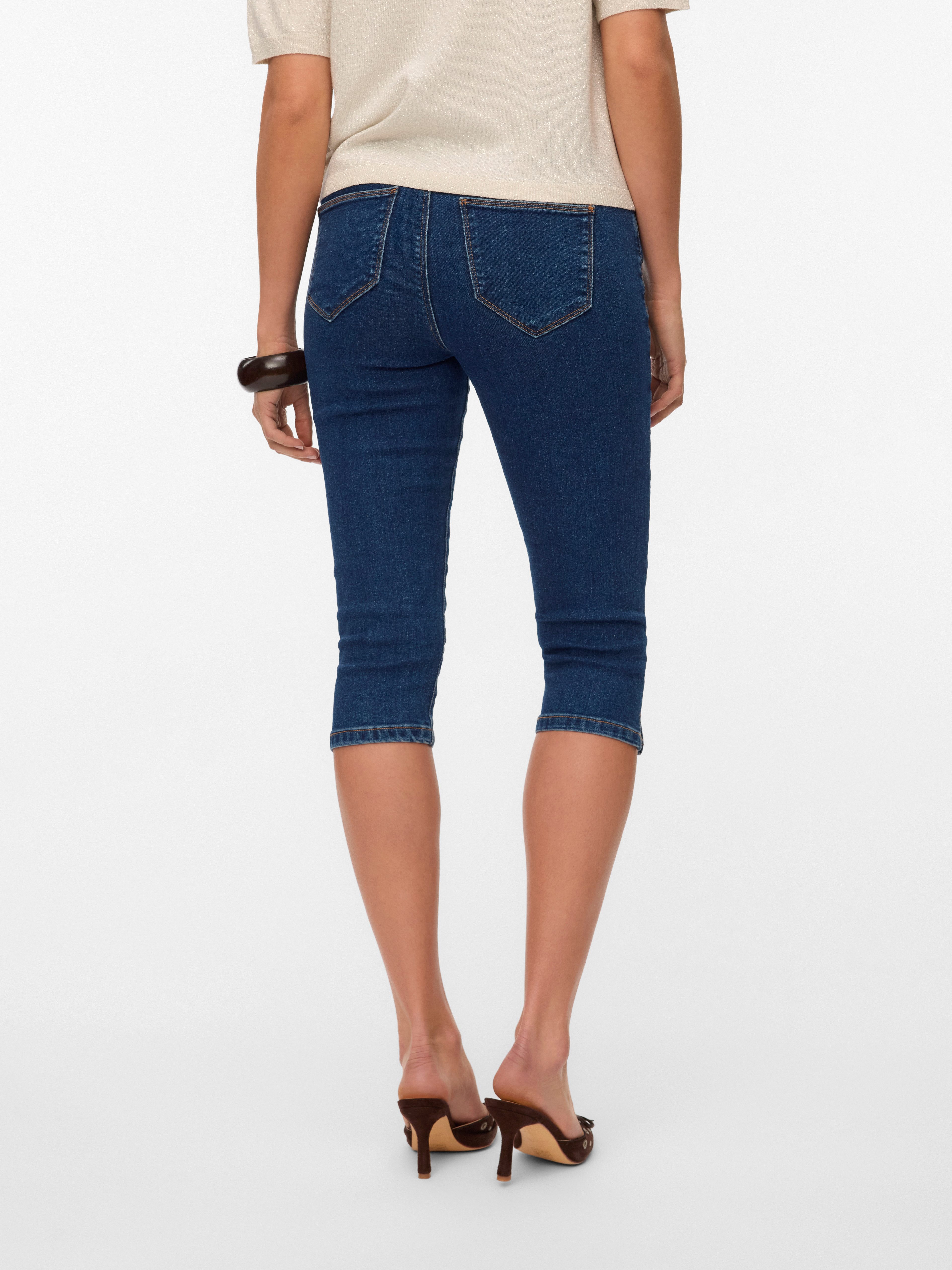 Vero Moda Capri jeans VMELLY MR KNICKERS DNM MIX NOOS