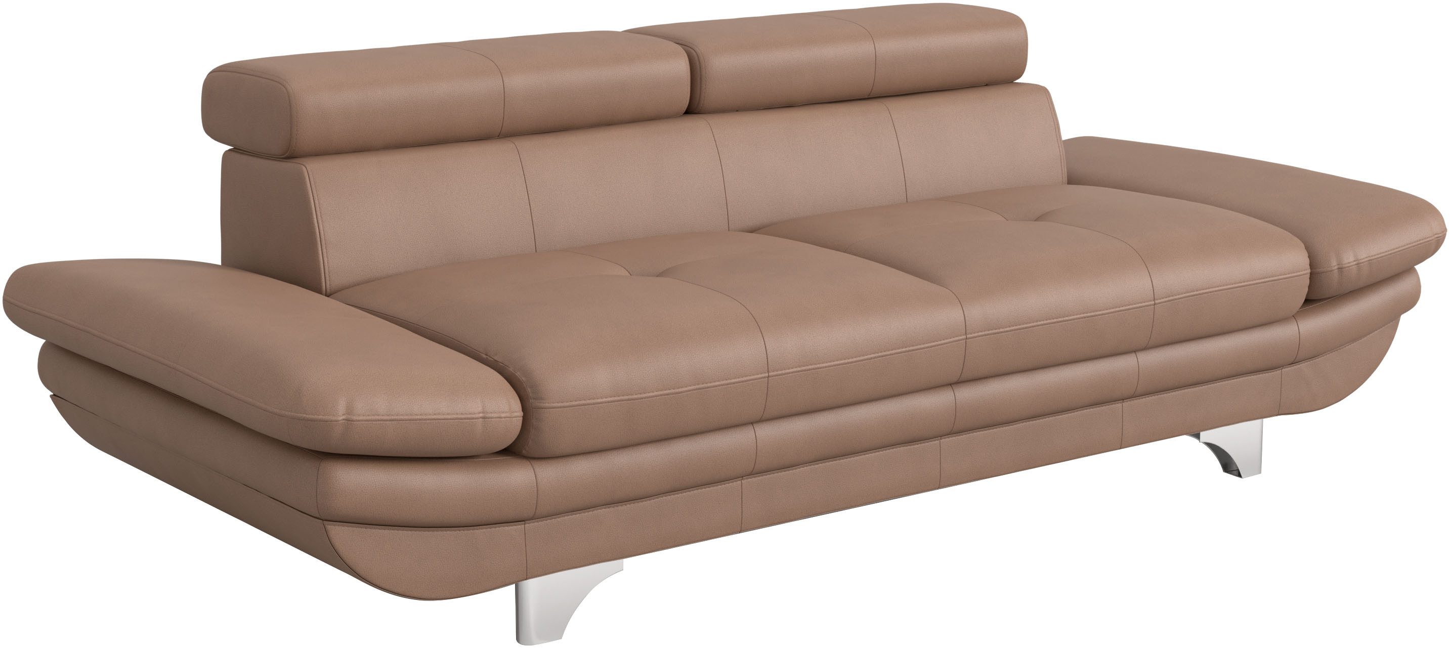 COTTA 3-zitsbank Enterprise Big-sofa, met verstelbare armleuning en rugleuning