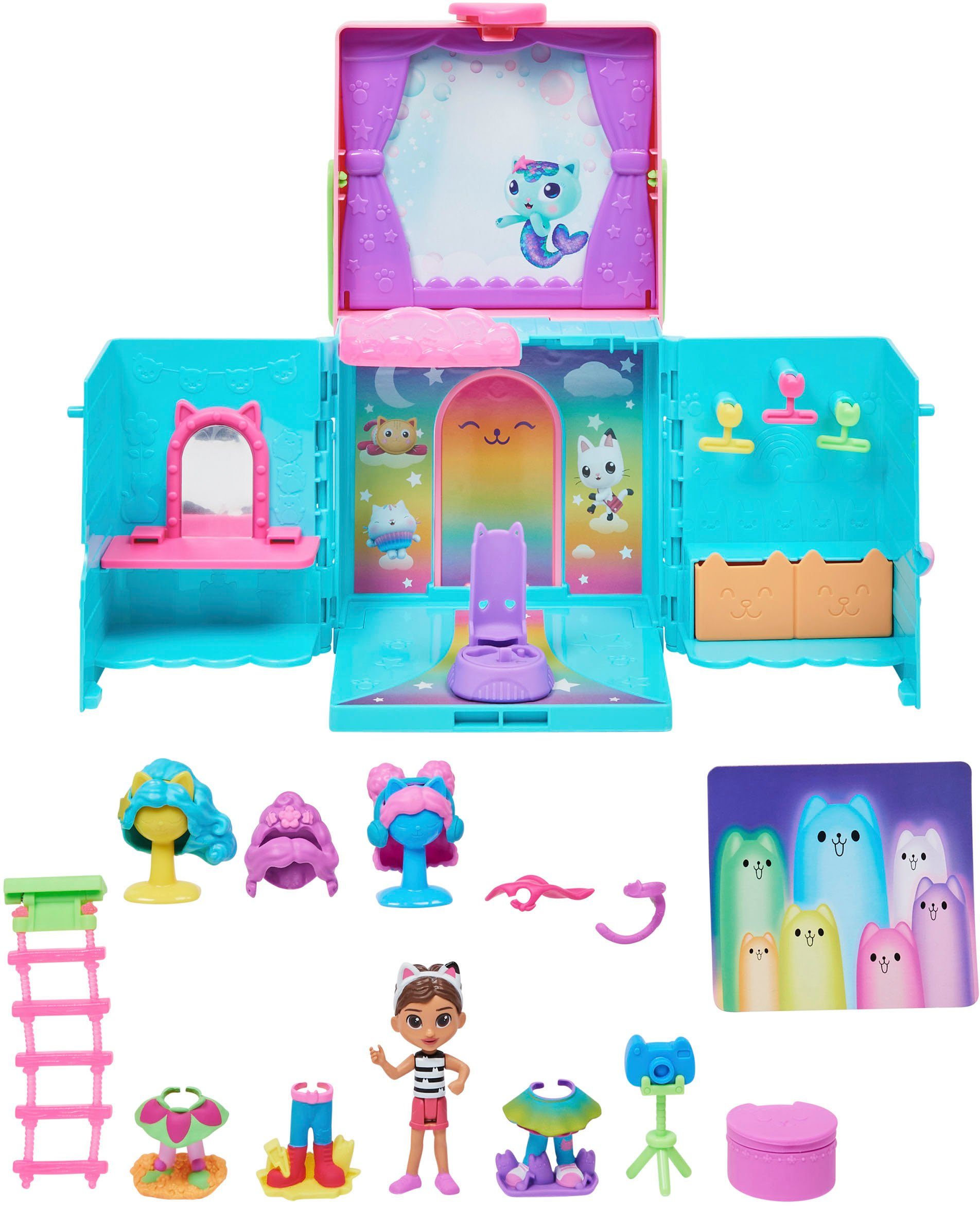 Spin Master Speelwereld Gabby's Dollhouse – Rainbow Closet kledingkast