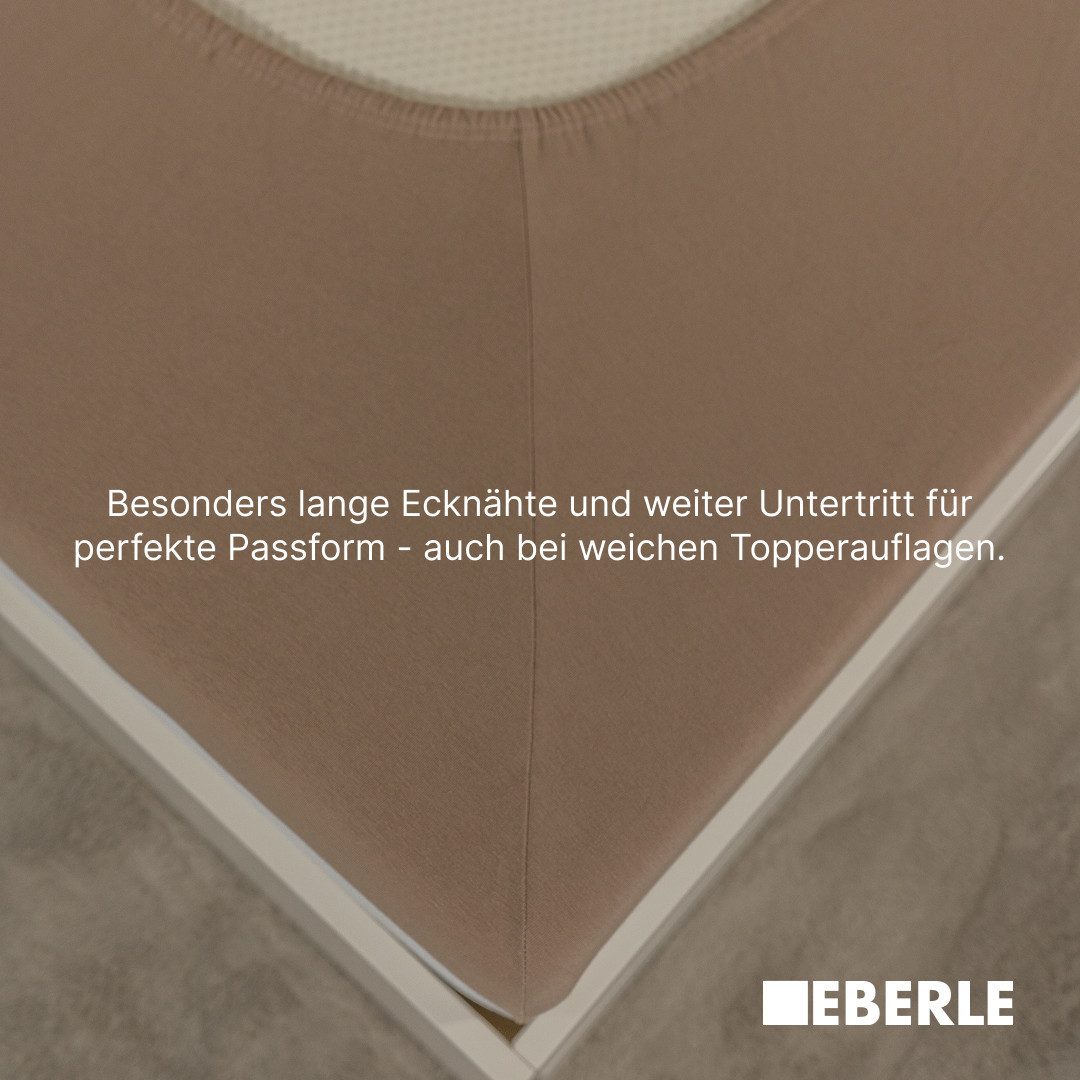 bellana Hoeslaken Jersey-elastaan deluxe in mt. 90x200, 140x200 of 180x200, voor topmatras (1 stuk)