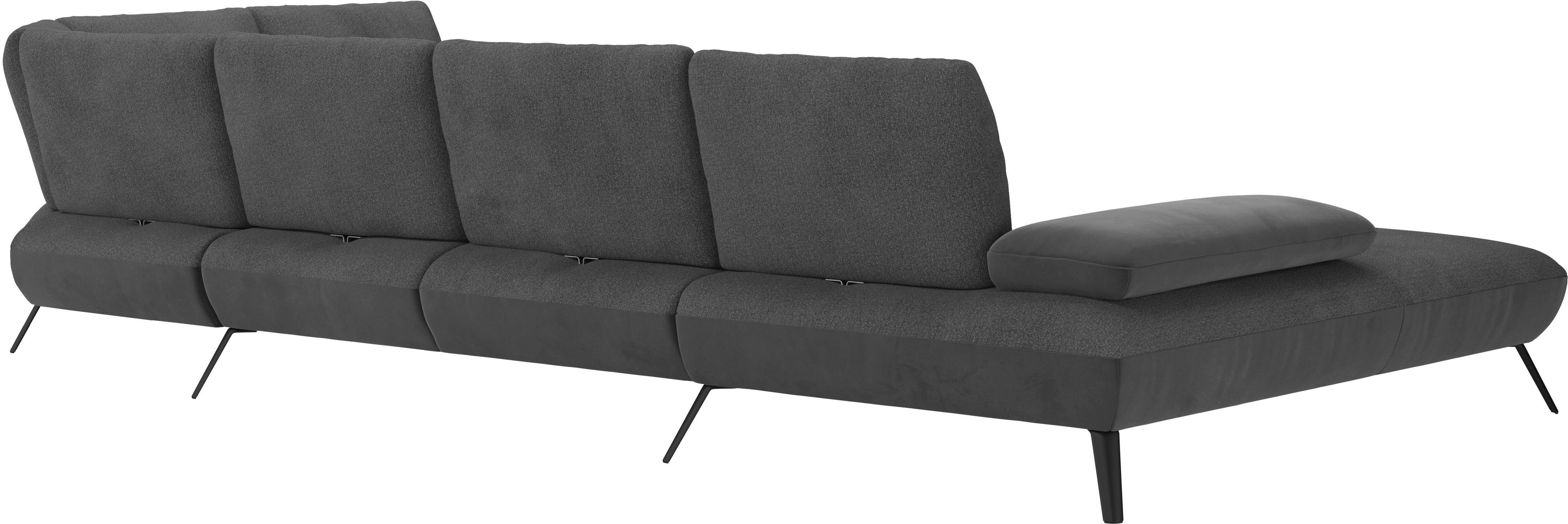 Places of Style Zithoek Mikado U-vorm incl. zitdiepteverstelling en armleuningverstelling