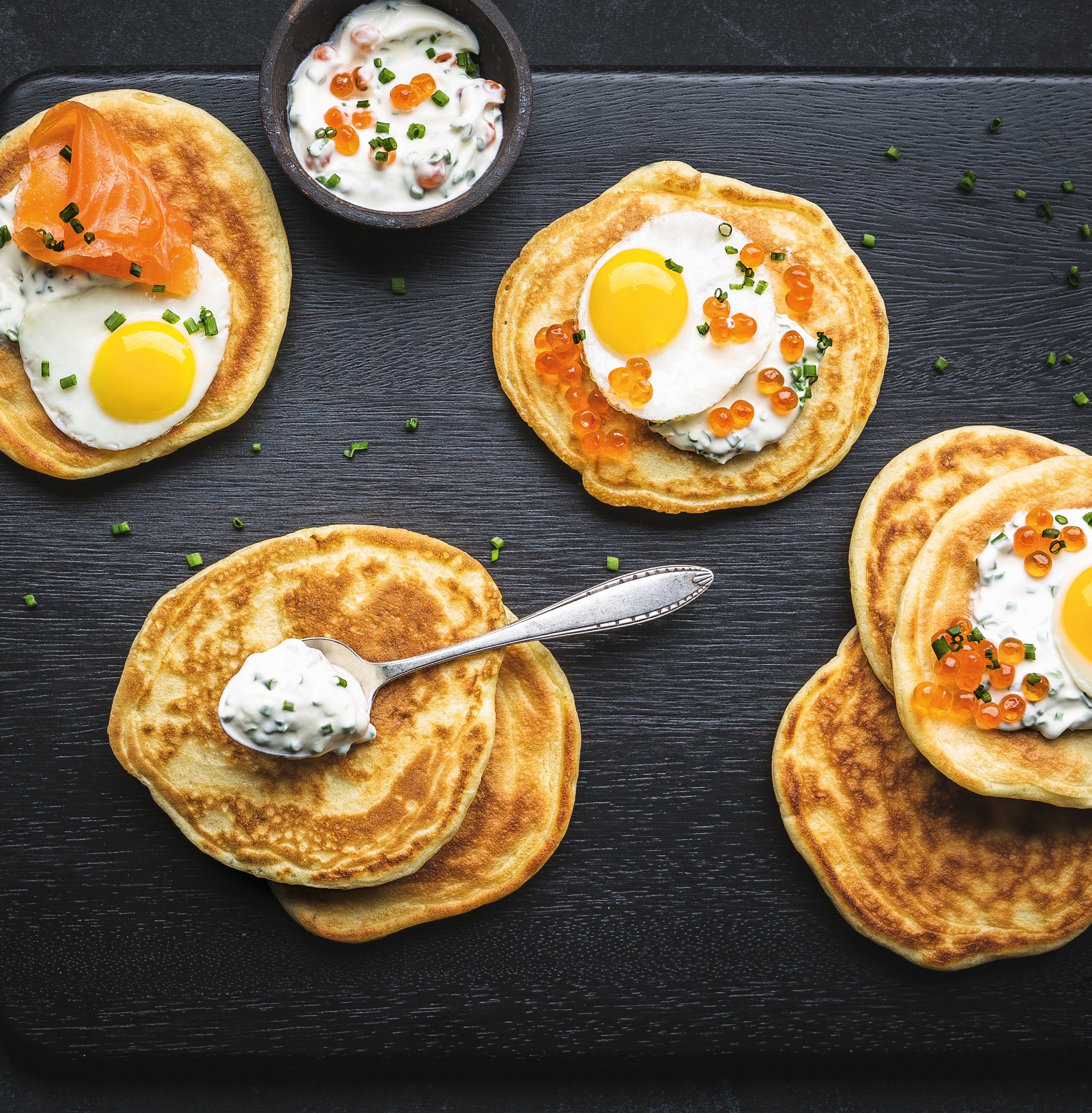 Tefal Koekenpan Simple Cook Mini-Blini Mini-pan Ø 12 cm, anti-aanbak, niet inductie geschikt (1-delig)