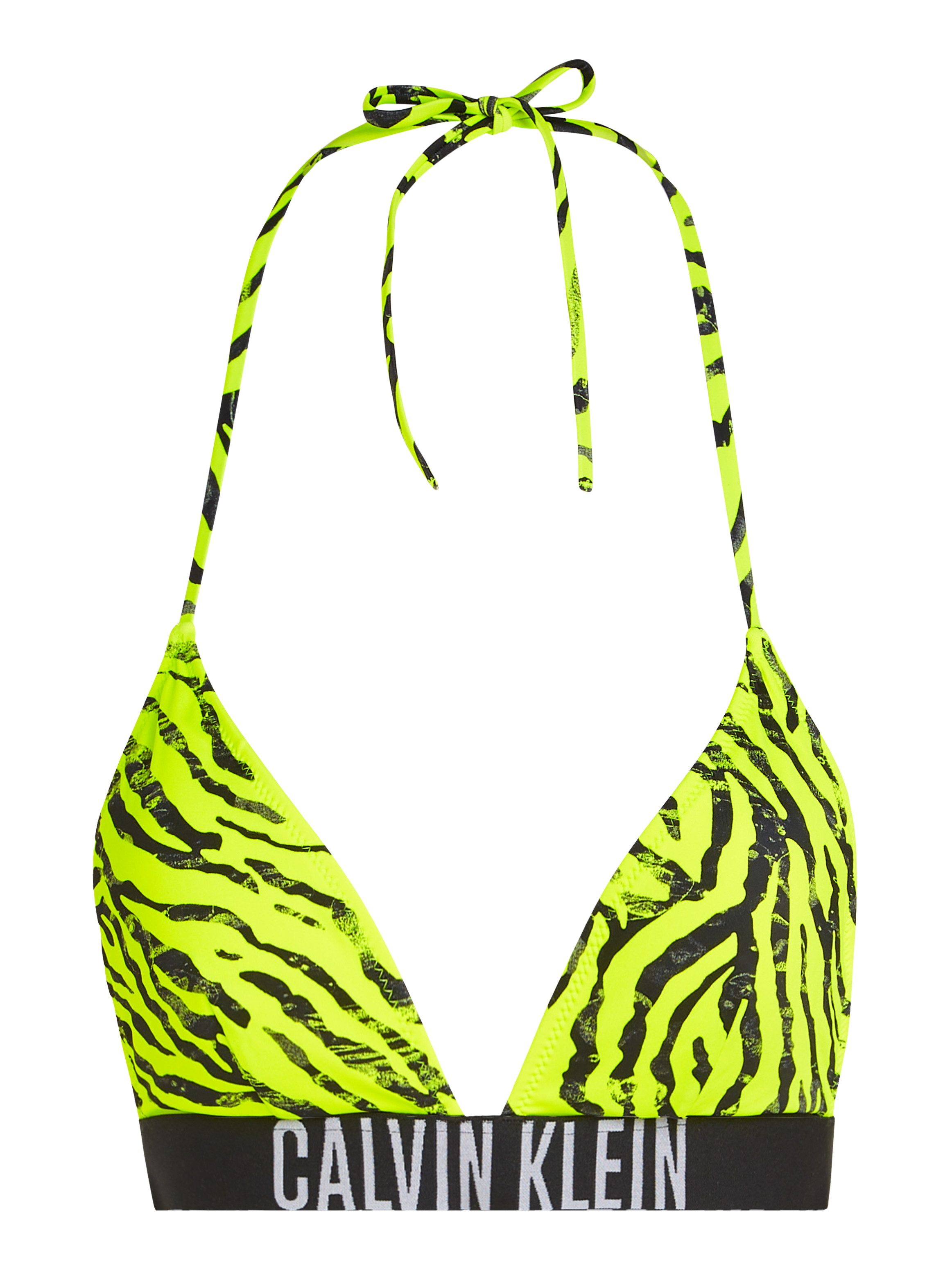 Calvin Klein Swimwear Bandeau-bikinitop TRIANGLE-RP-PRINT met all-over print