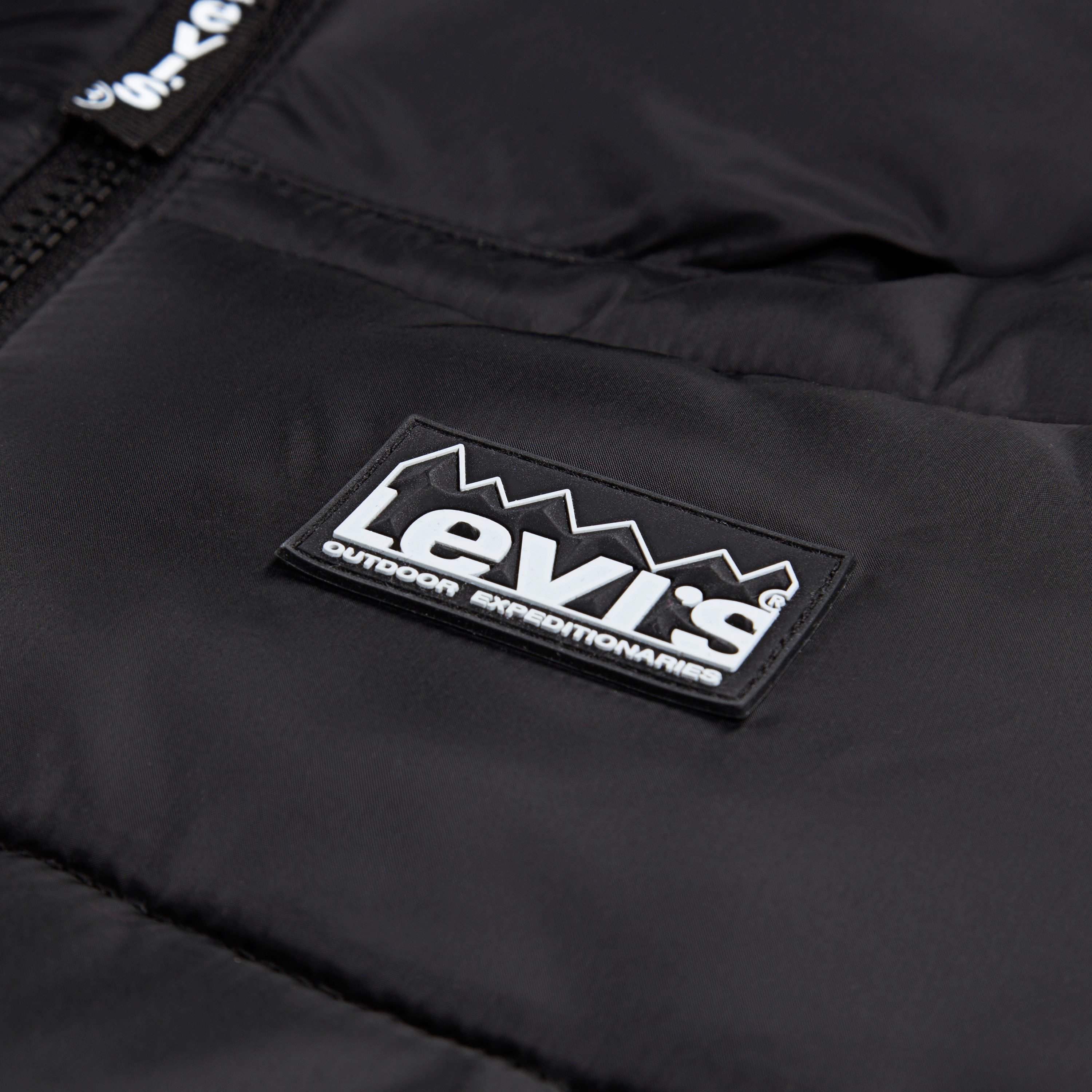 Levi's Kidswear Gewatteerde jas LVB SHERPA LINED MDWT PU