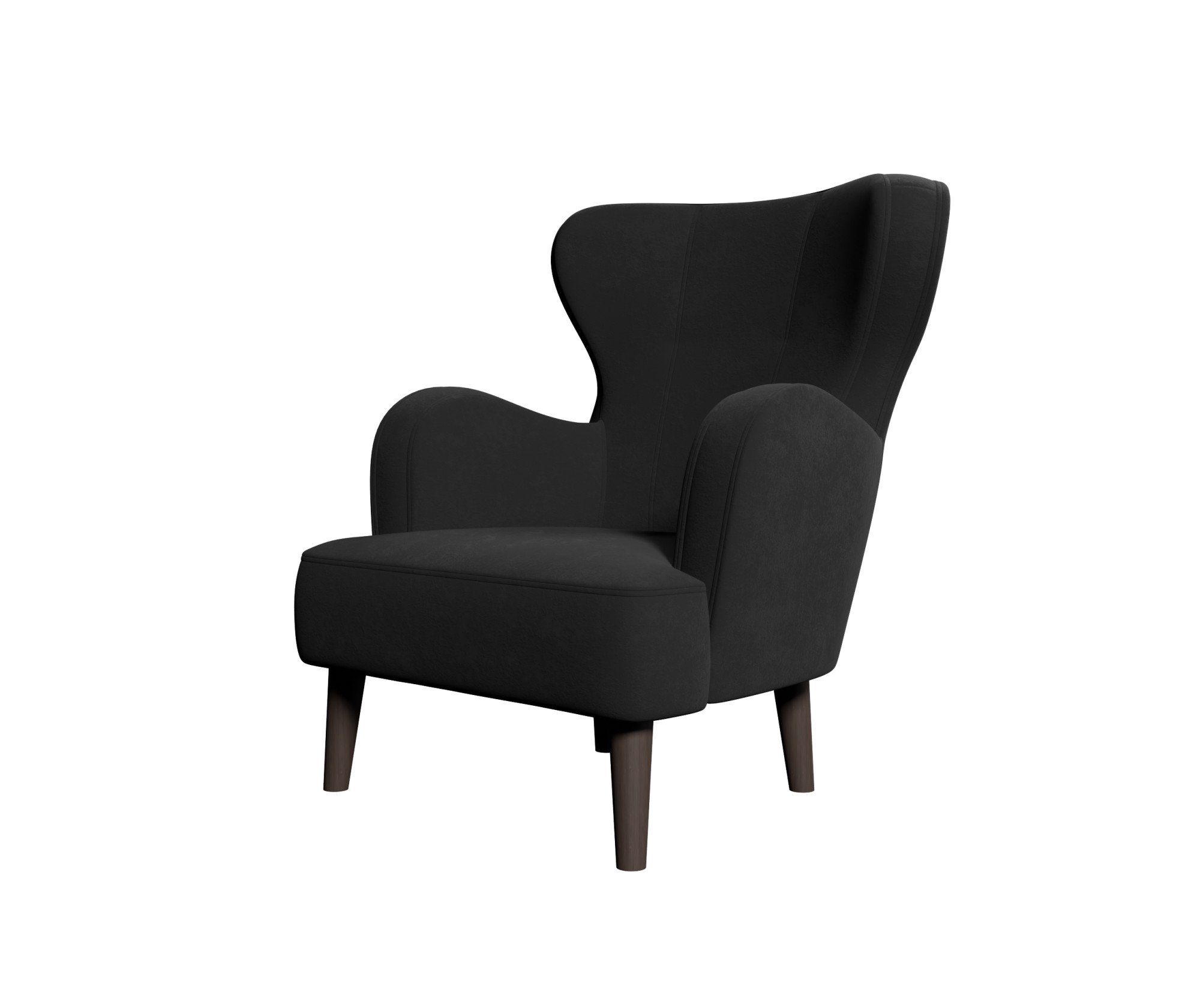 Home affaire Fauteuil Sicilia moderne oorfauteuil/vleugelstoel